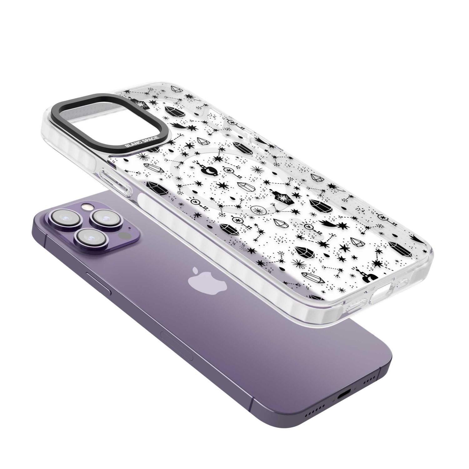 Black Cosmic Crystal