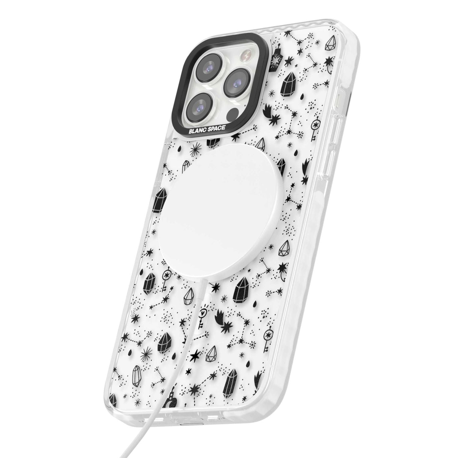 Black Cosmic Crystal