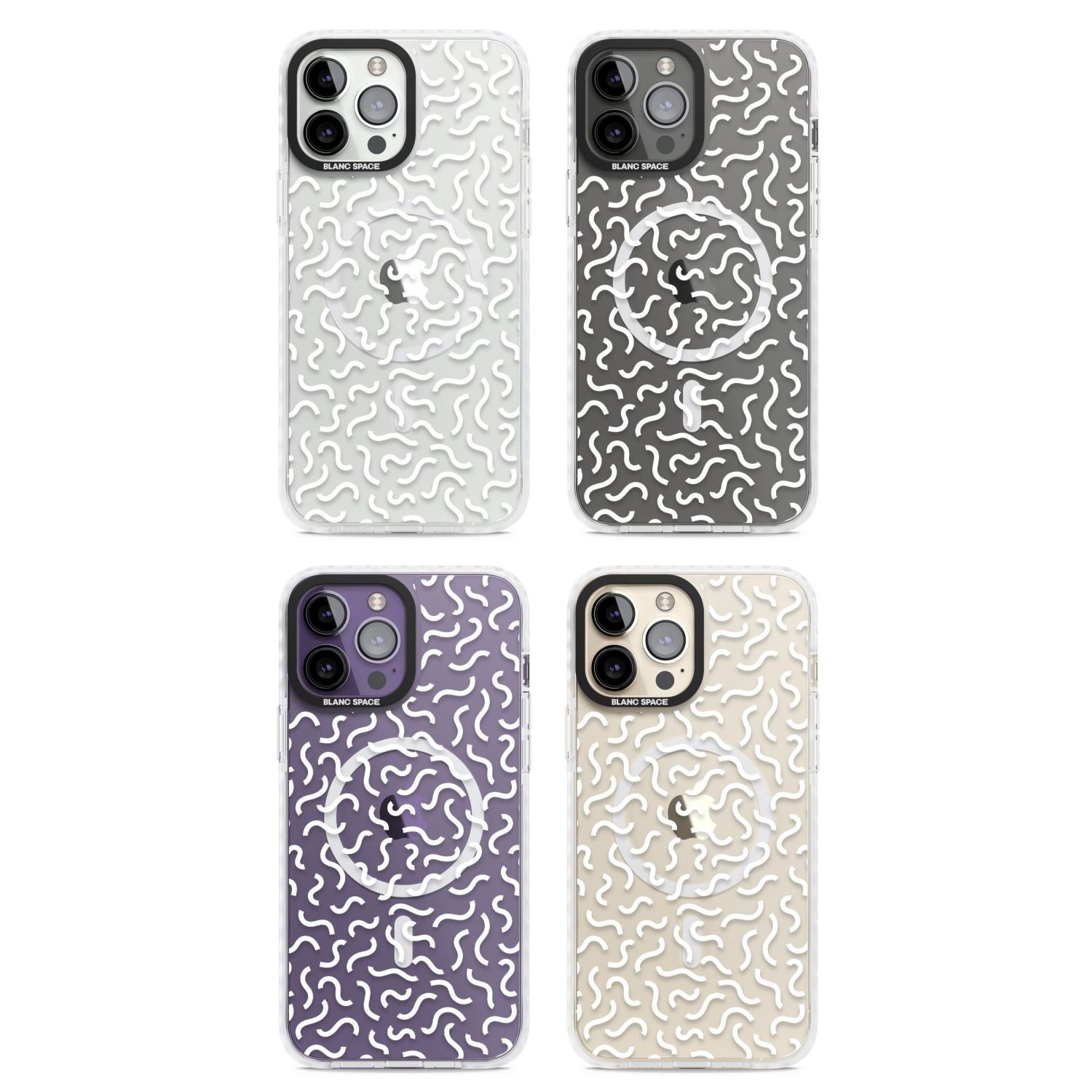 Black & White Wavy Pattern
