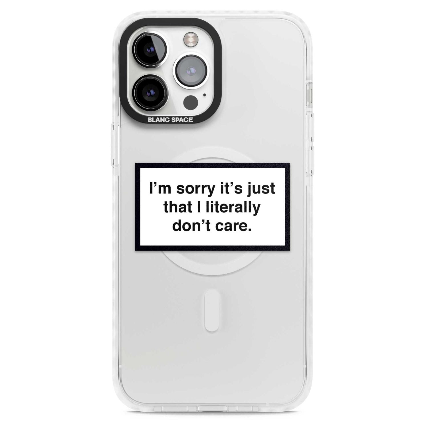 Literally Don'T Care
