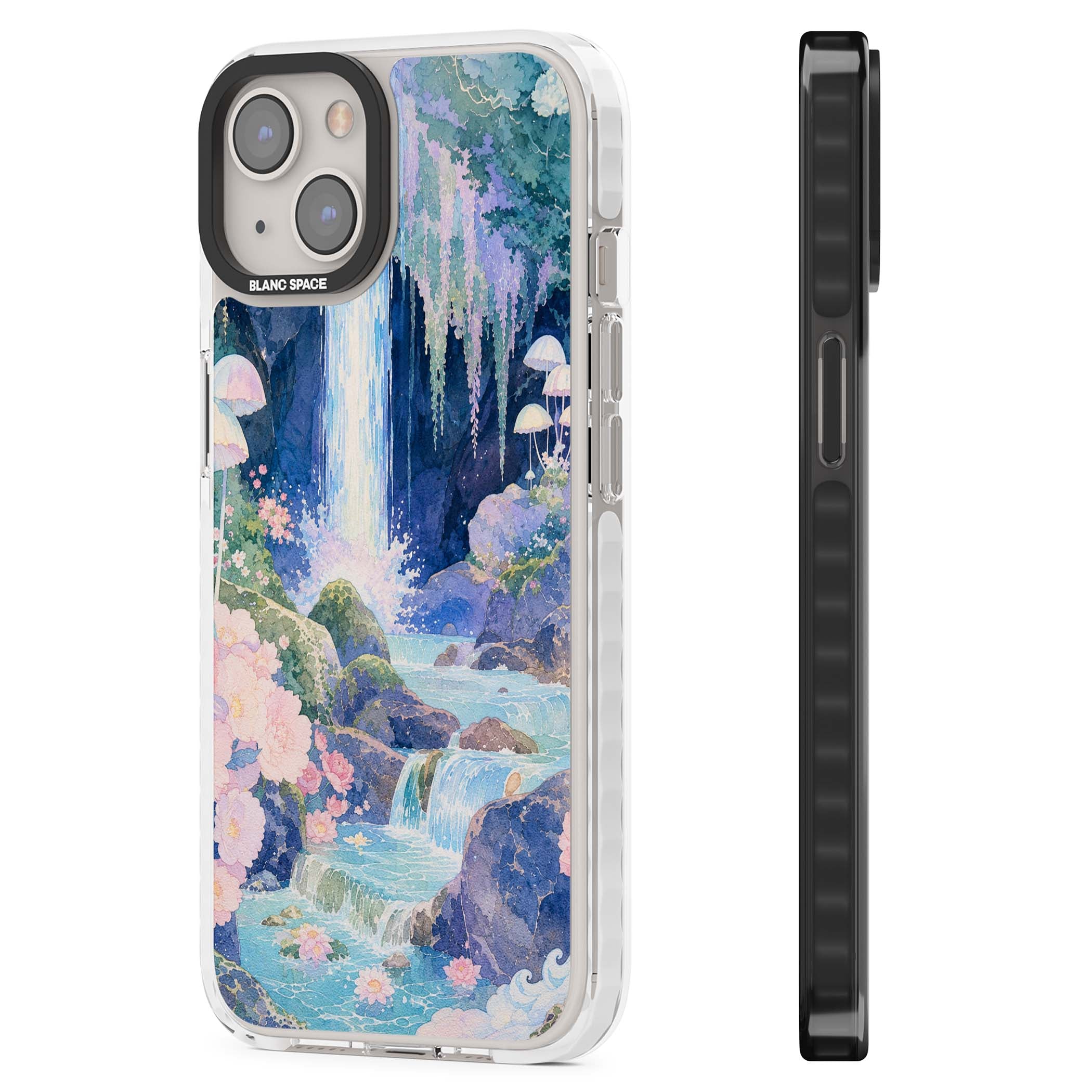 Mystic Waterfall art iPhone case | Clear Impact case for iPhone 13, iPhone 14, iPhone 15