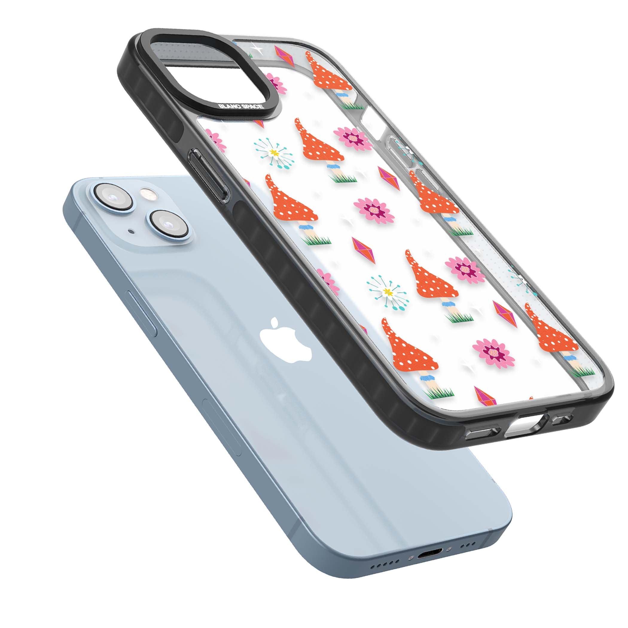 Elevate Your Phone'S Style With This Boho Celestial Sun & Eye Phone Case, Featuring A Mystical Blend Of Suns, All-Seeing Eyes, Butterflies, Stars, And