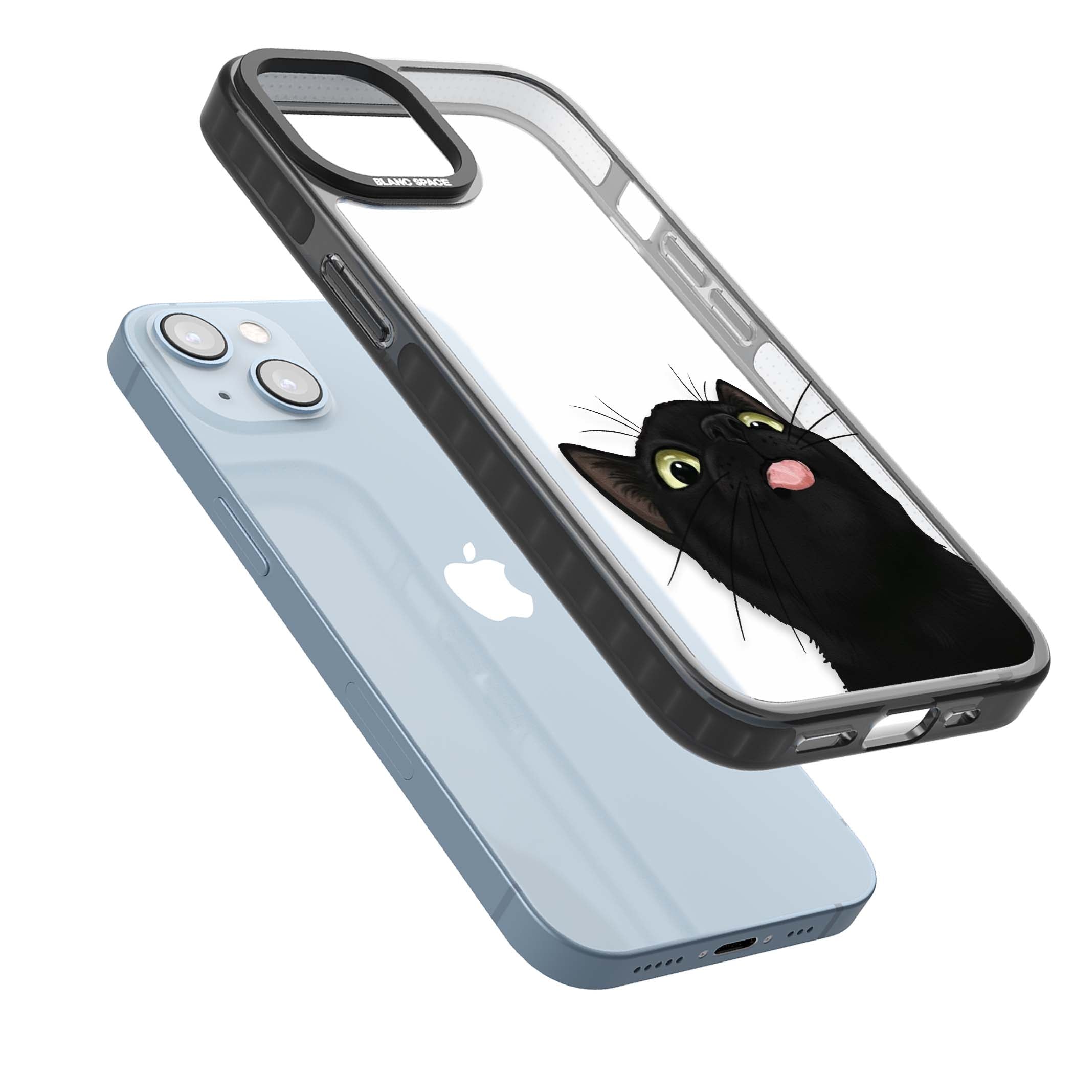 Black Cat Energy for her iPhone case | Black Impact case for iPhone 13, iPhone 14, iPhone 15