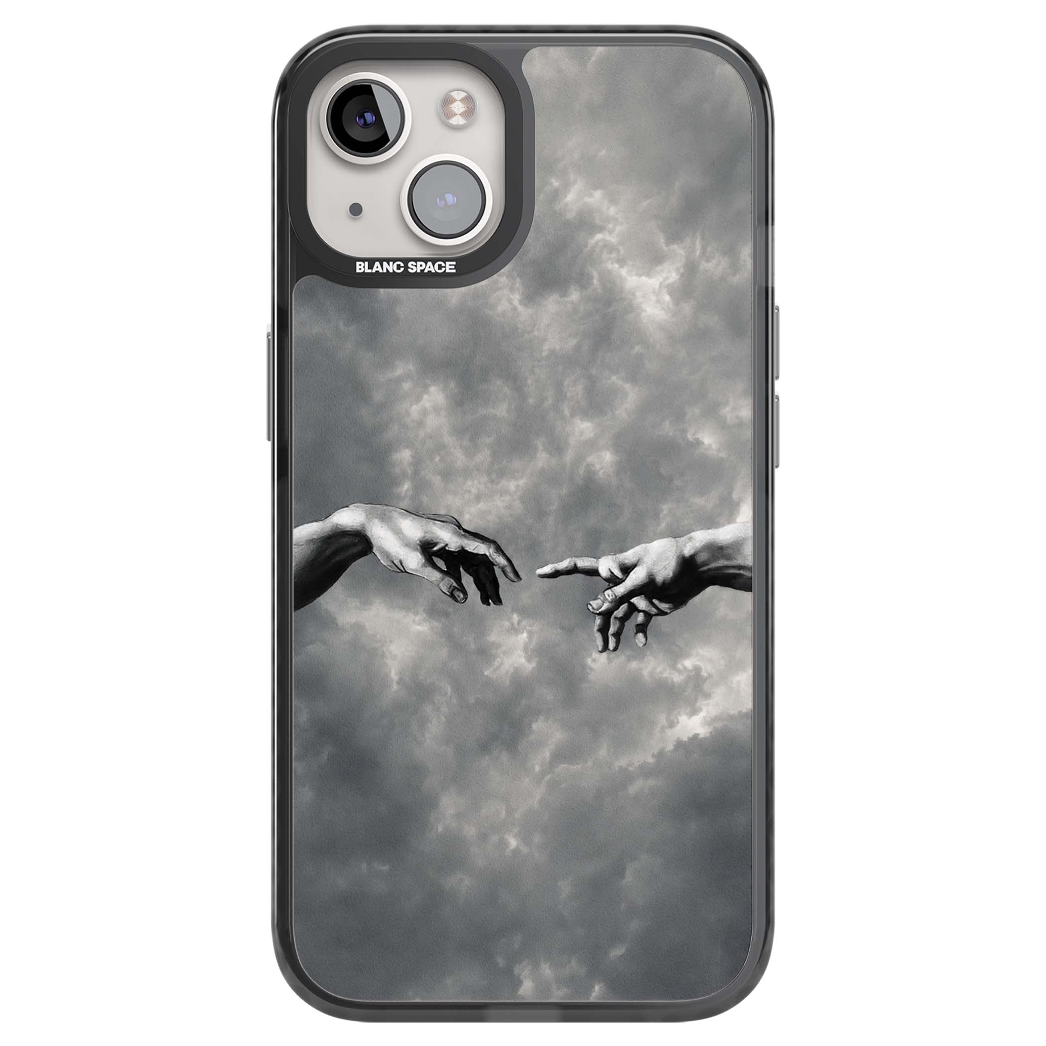 Creation art iPhone case | Black Impact case for iPhone 13, iPhone 14, iPhone 15
