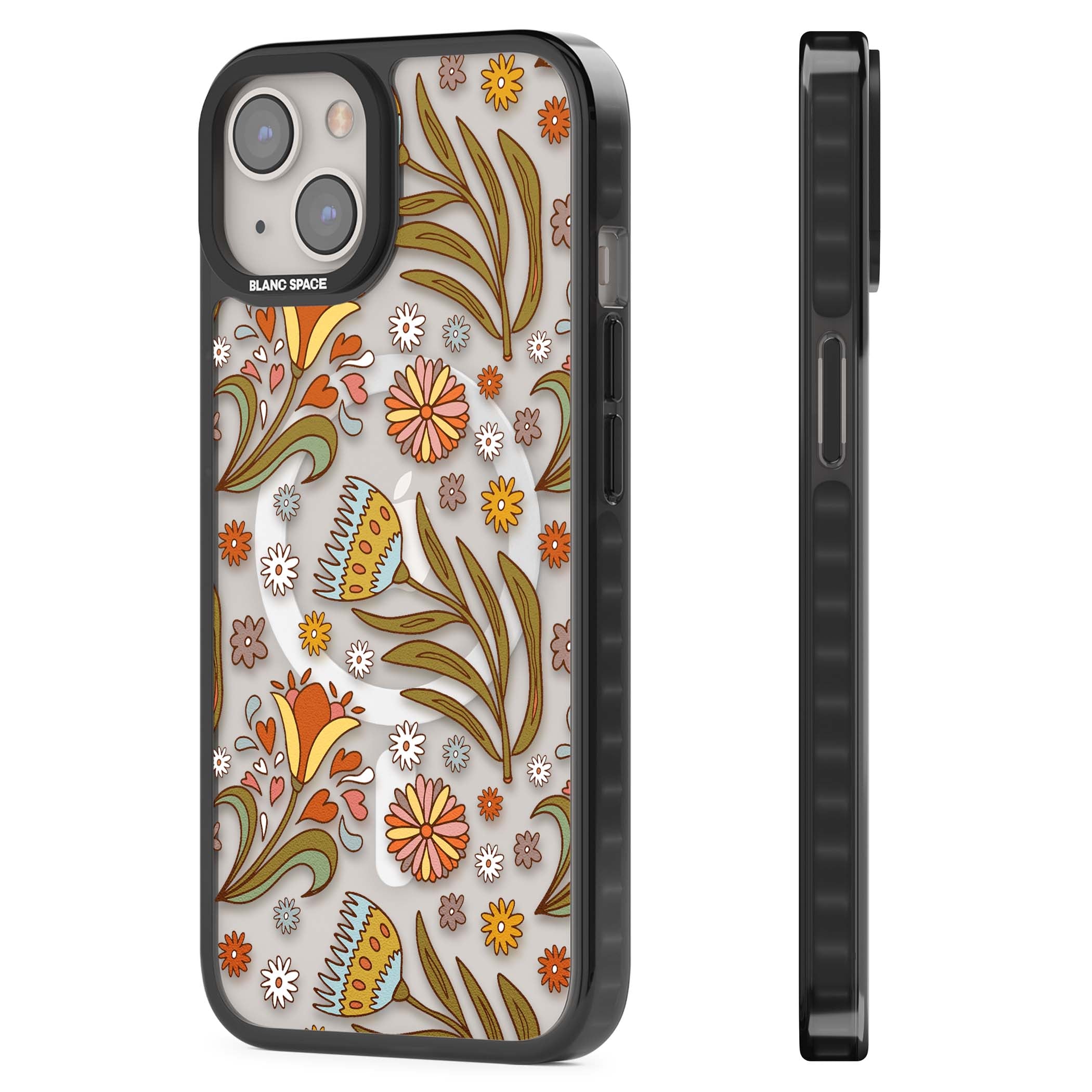 Elevate Your Phone'S Style With This Boho Celestial Sun & Eye Phone Case, Featuring A Mystical Blend Of Suns, All-Seeing Eyes, Butterflies, Stars, And