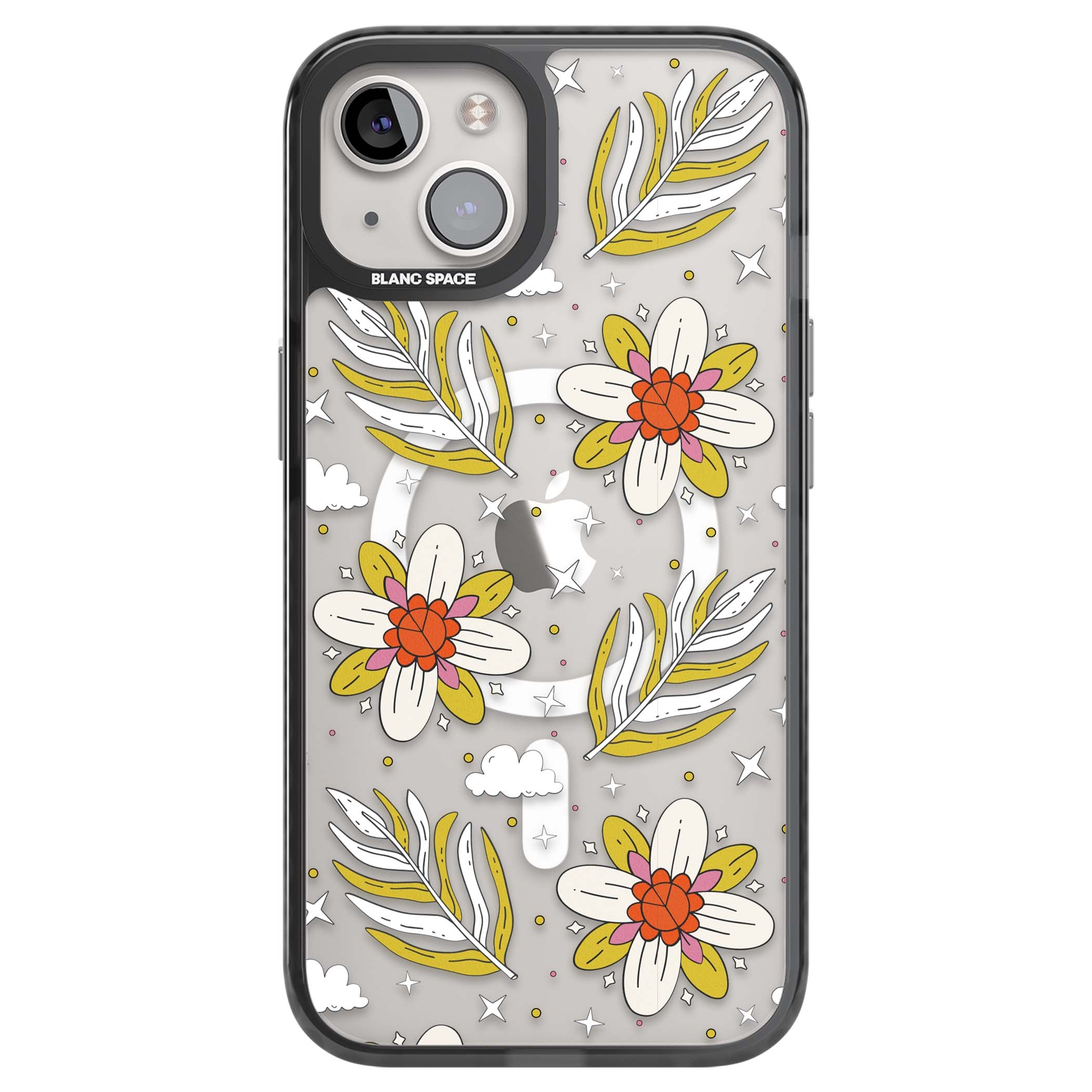 Elevate Your Phone'S Style With This Boho Celestial Sun & Eye Phone Case, Featuring A Mystical Blend Of Suns, All-Seeing Eyes, Butterflies, Stars, And