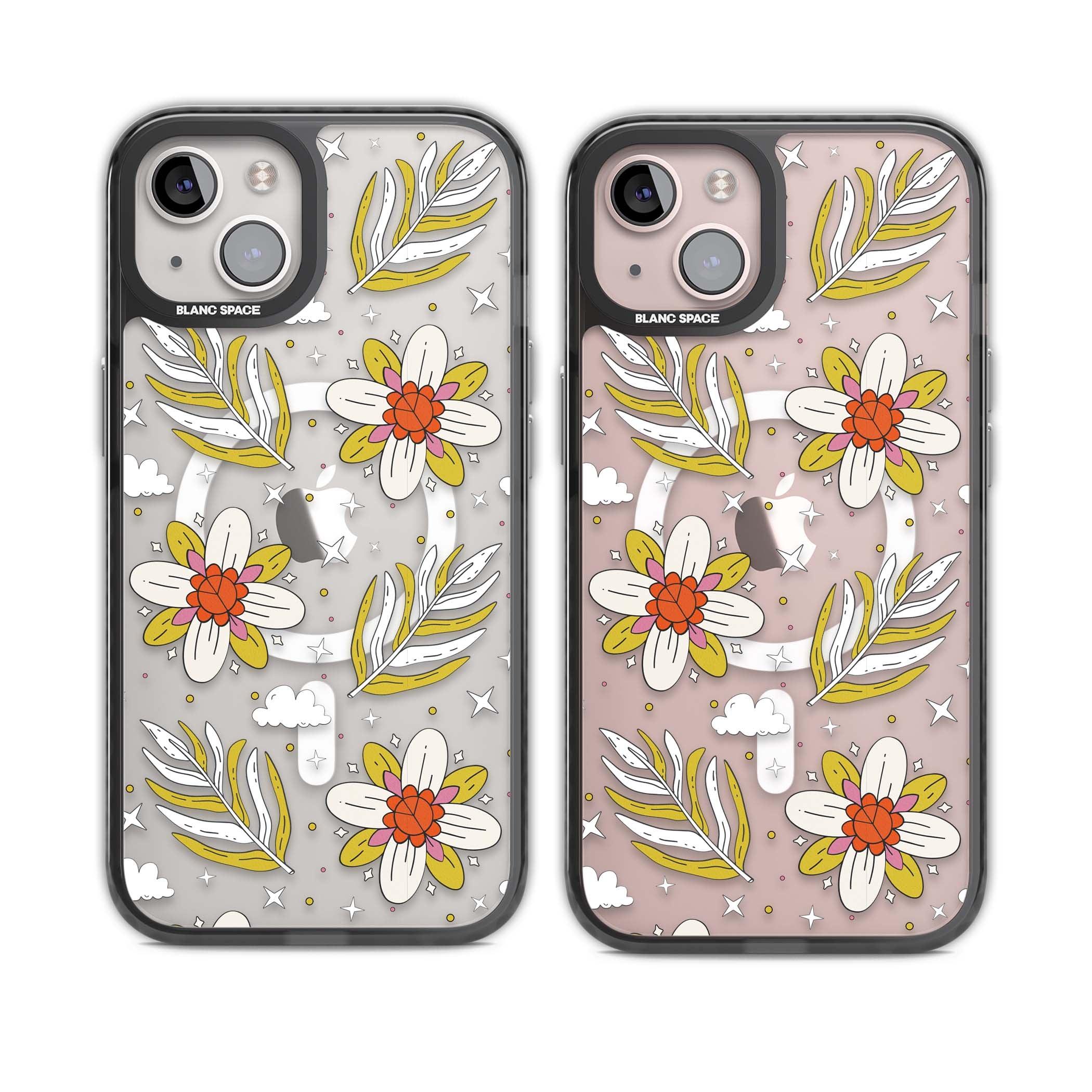 Elevate Your Phone'S Style With This Boho Celestial Sun & Eye Phone Case, Featuring A Mystical Blend Of Suns, All-Seeing Eyes, Butterflies, Stars, And