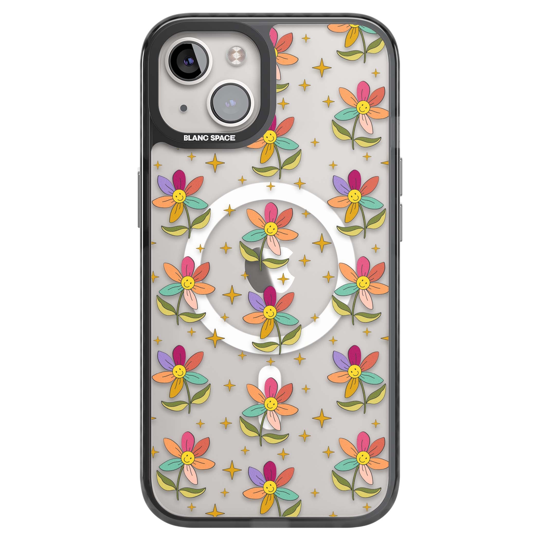 Elevate Your Phone'S Style With This Boho Celestial Sun & Eye Phone Case, Featuring A Mystical Blend Of Suns, All-Seeing Eyes, Butterflies, Stars, And