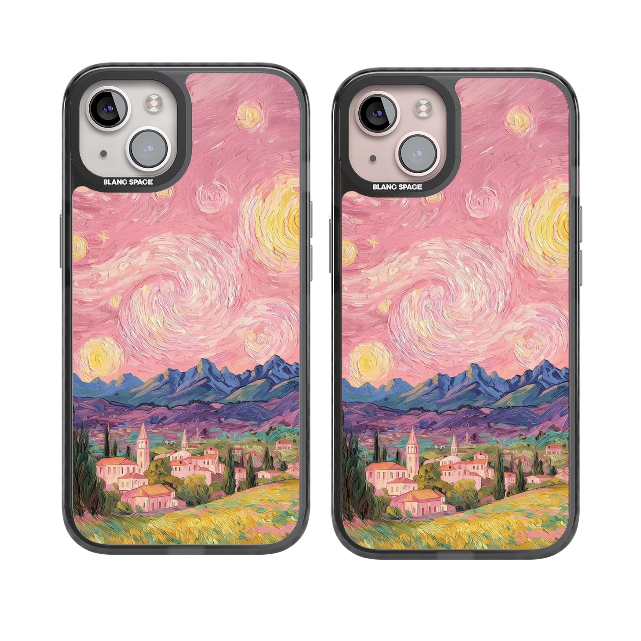 The Starry Sunset for her iPhone case | Black Impact Magsafe case for iPhone 13, iPhone 14, iPhone 15