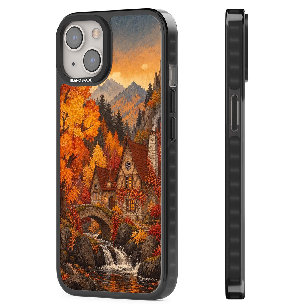 Auburn Cottage iPhone case | Black Impact case for iPhone 13, iPhone 14, iPhone 15