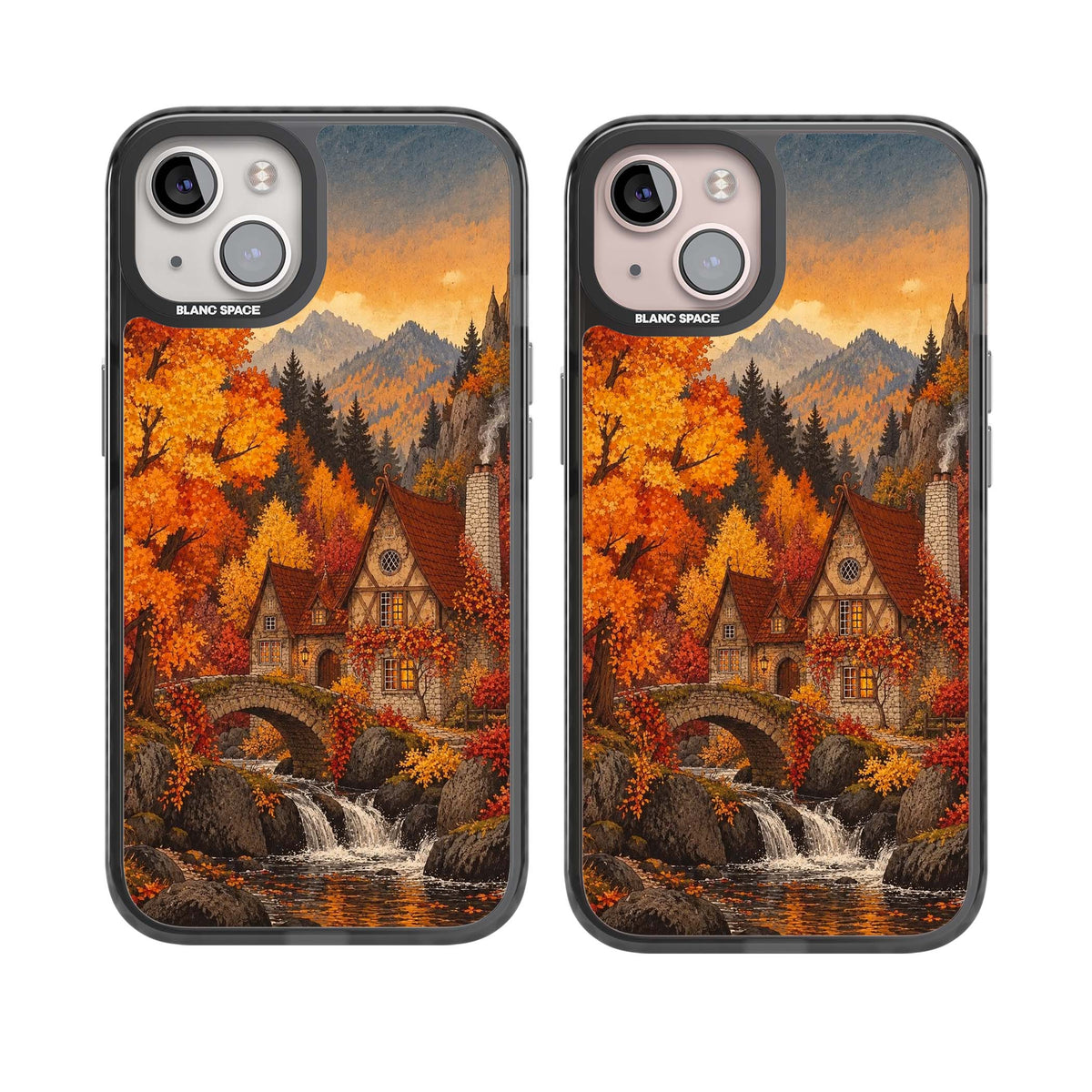 Auburn Cottage iPhone case | Black Impact case for iPhone 13, iPhone 14, iPhone 15