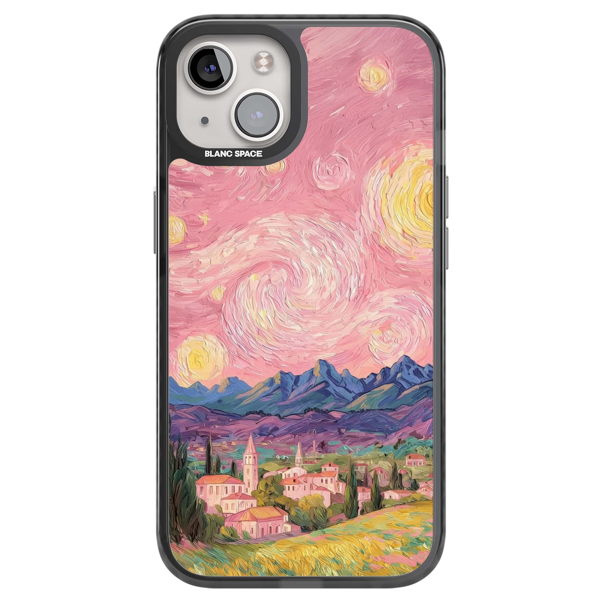The Starry Sunset for her iPhone case | Black Impact case for iPhone 13, iPhone 14, iPhone 15