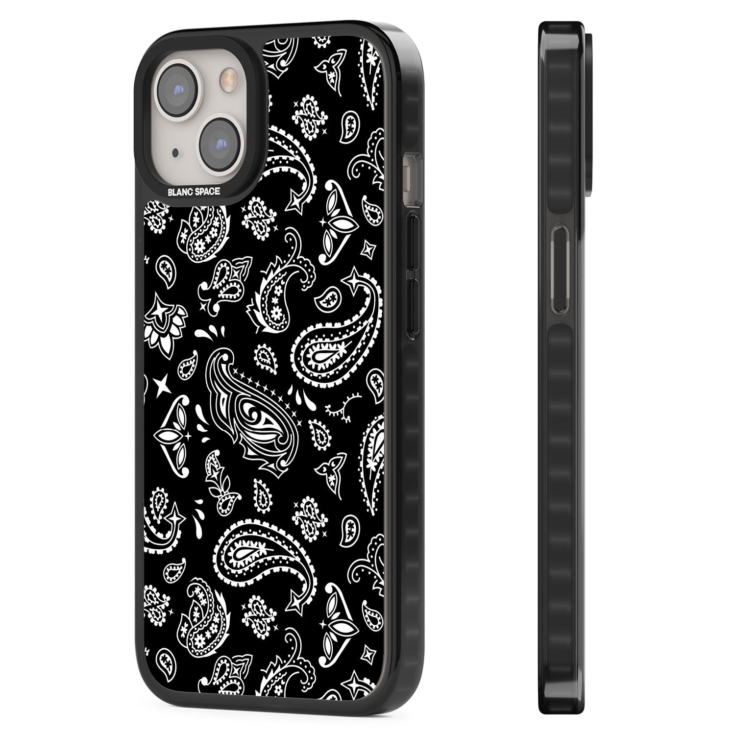 Black Bandana Black Impact Phone Case for iPhone 13, iPhone 14, iPhone 15