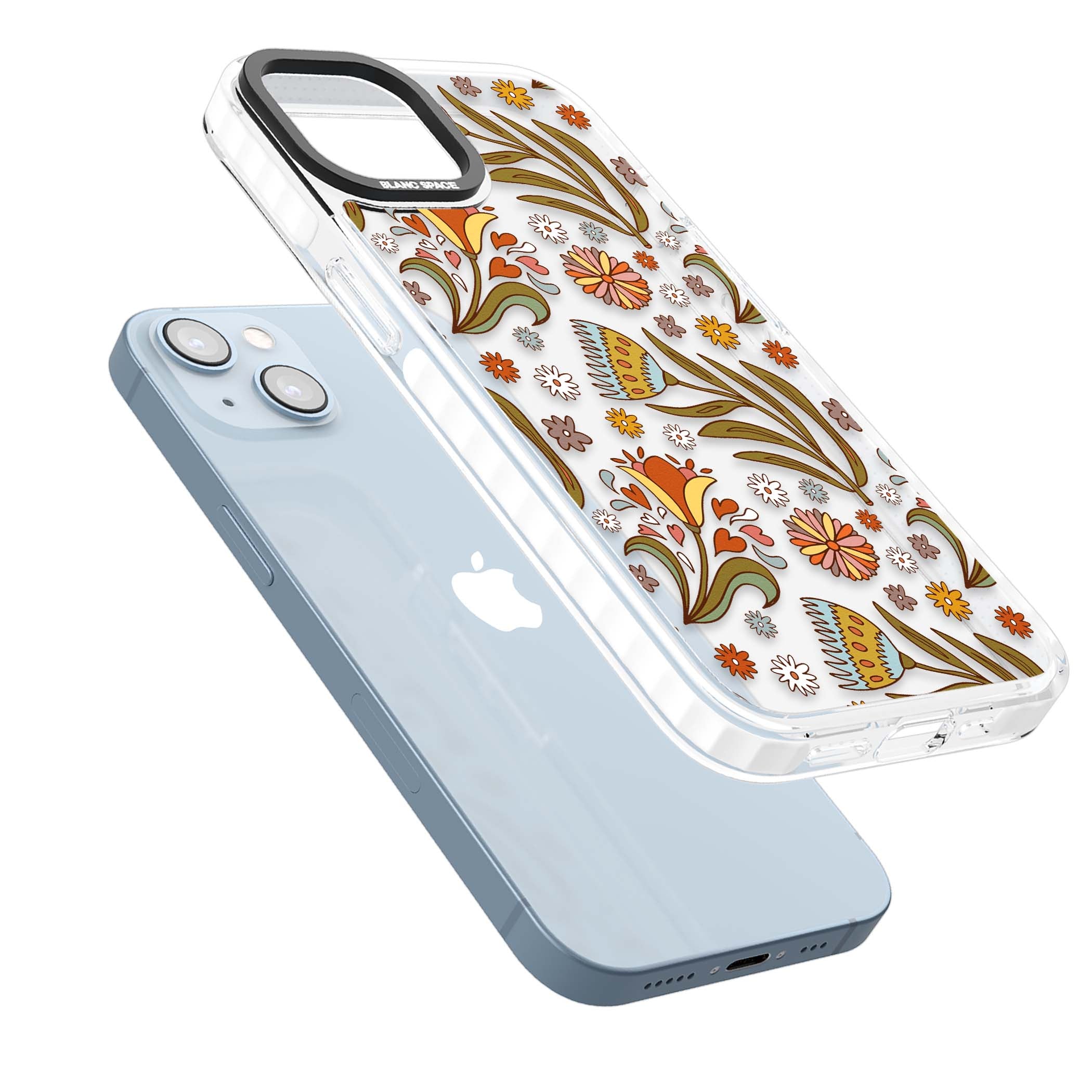 Elevate Your Phone'S Style With This Boho Celestial Sun & Eye Phone Case, Featuring A Mystical Blend Of Suns, All-Seeing Eyes, Butterflies, Stars, And