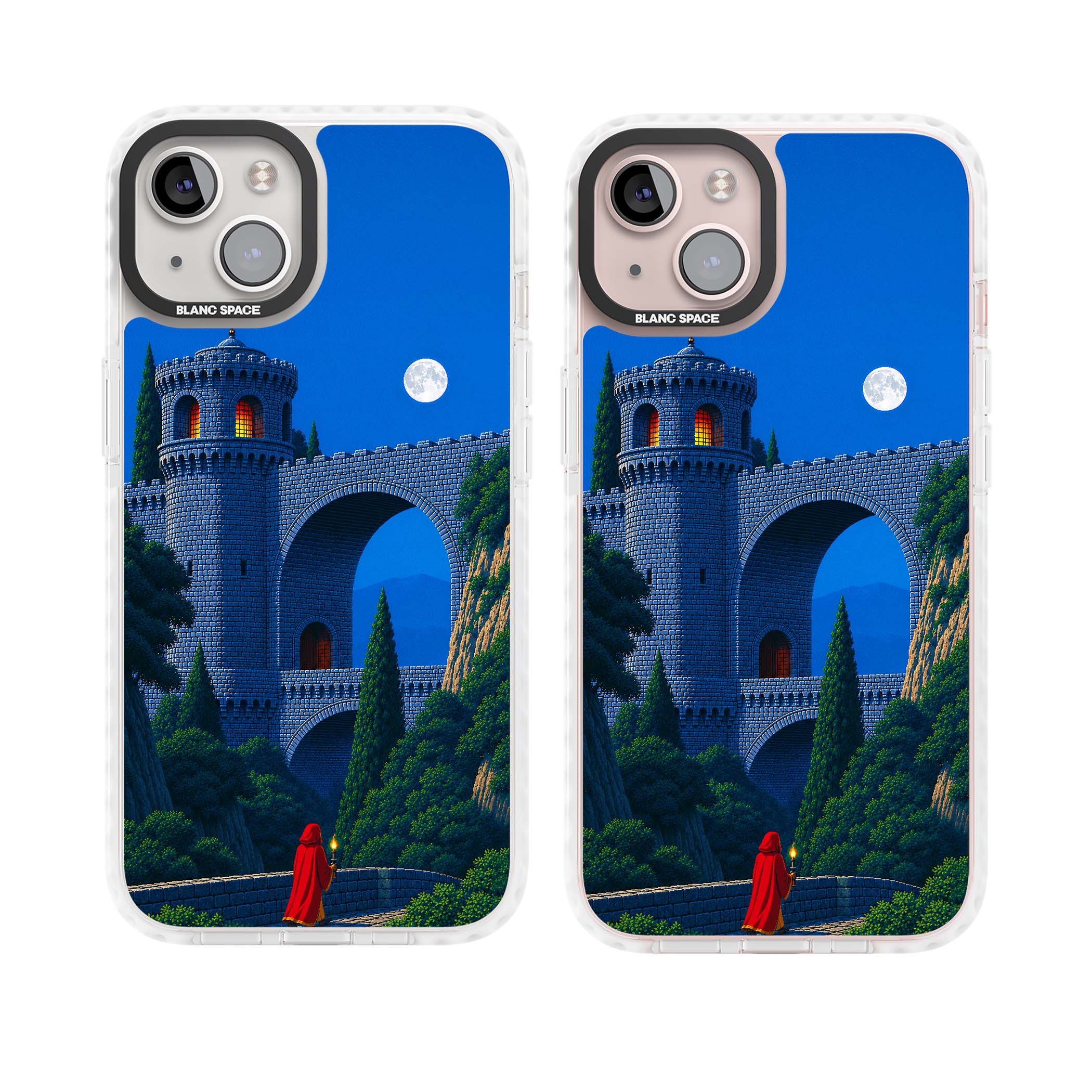 Castle Walls art iPhone case | Clear Impact case for iPhone 13, iPhone 14, iPhone 15
