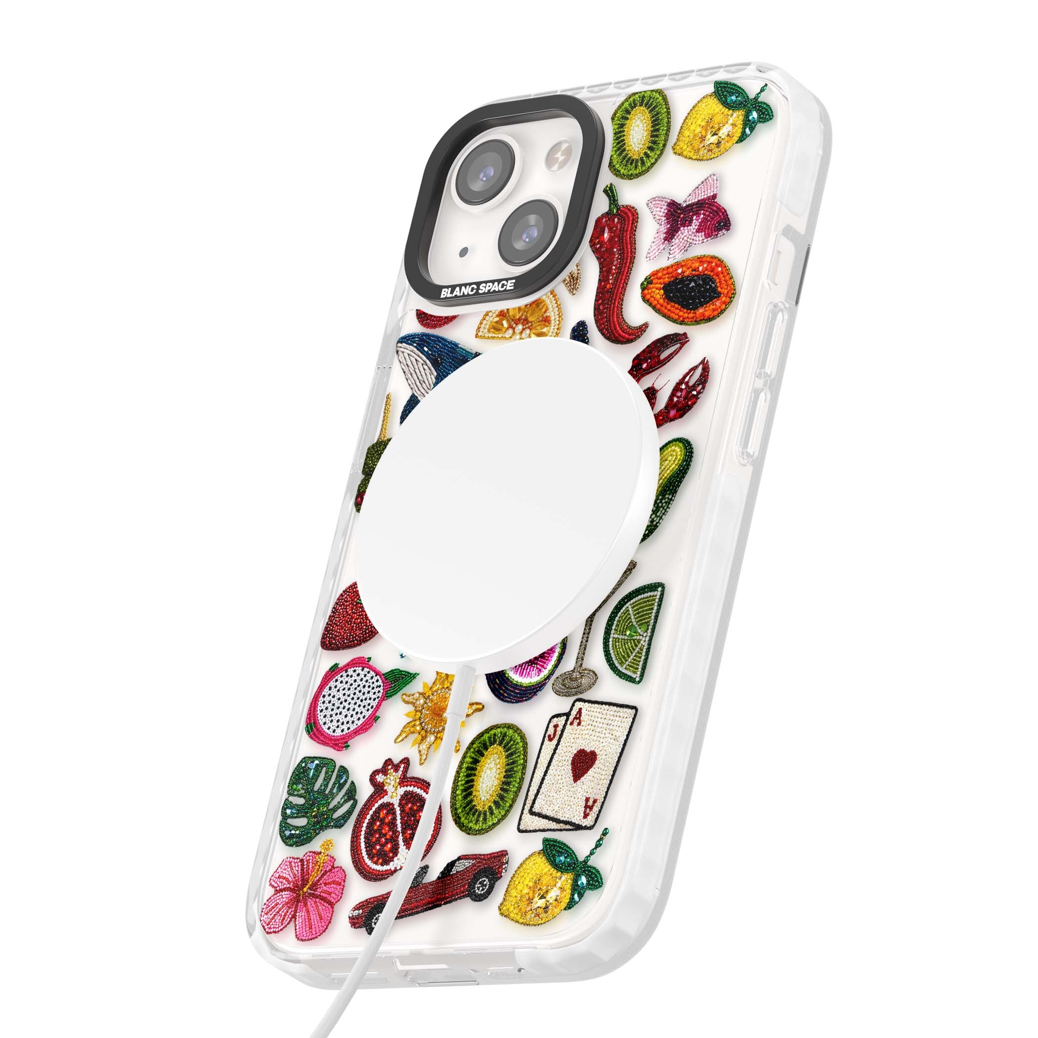 Beaded Mix cute iPhone case | Impact Magsafe case for iPhone 13, iPhone 14, iPhone 15