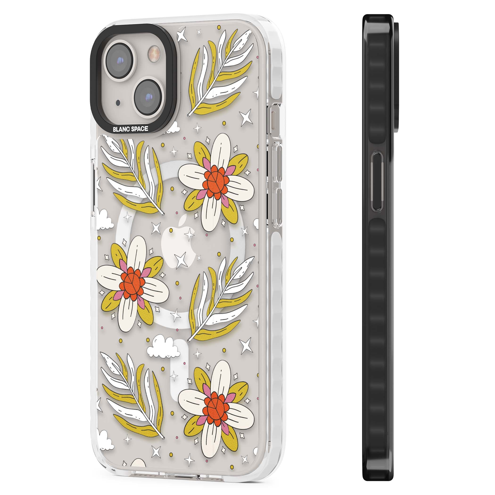 Elevate Your Phone'S Style With This Boho Celestial Sun & Eye Phone Case, Featuring A Mystical Blend Of Suns, All-Seeing Eyes, Butterflies, Stars, And