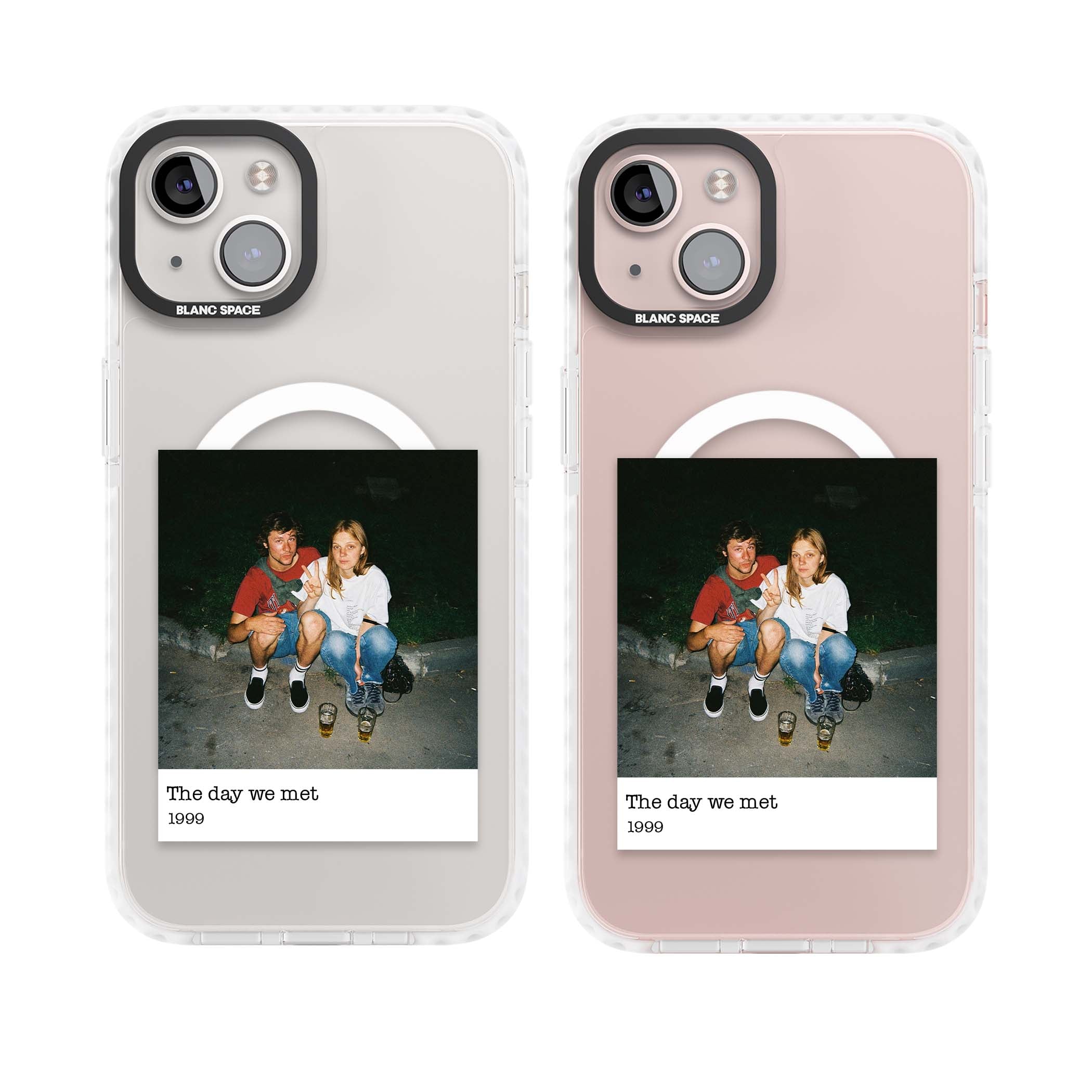 Photo Memory minimal iPhone case | Impact Magsafe case for iPhone 13, iPhone 14, iPhone 15
