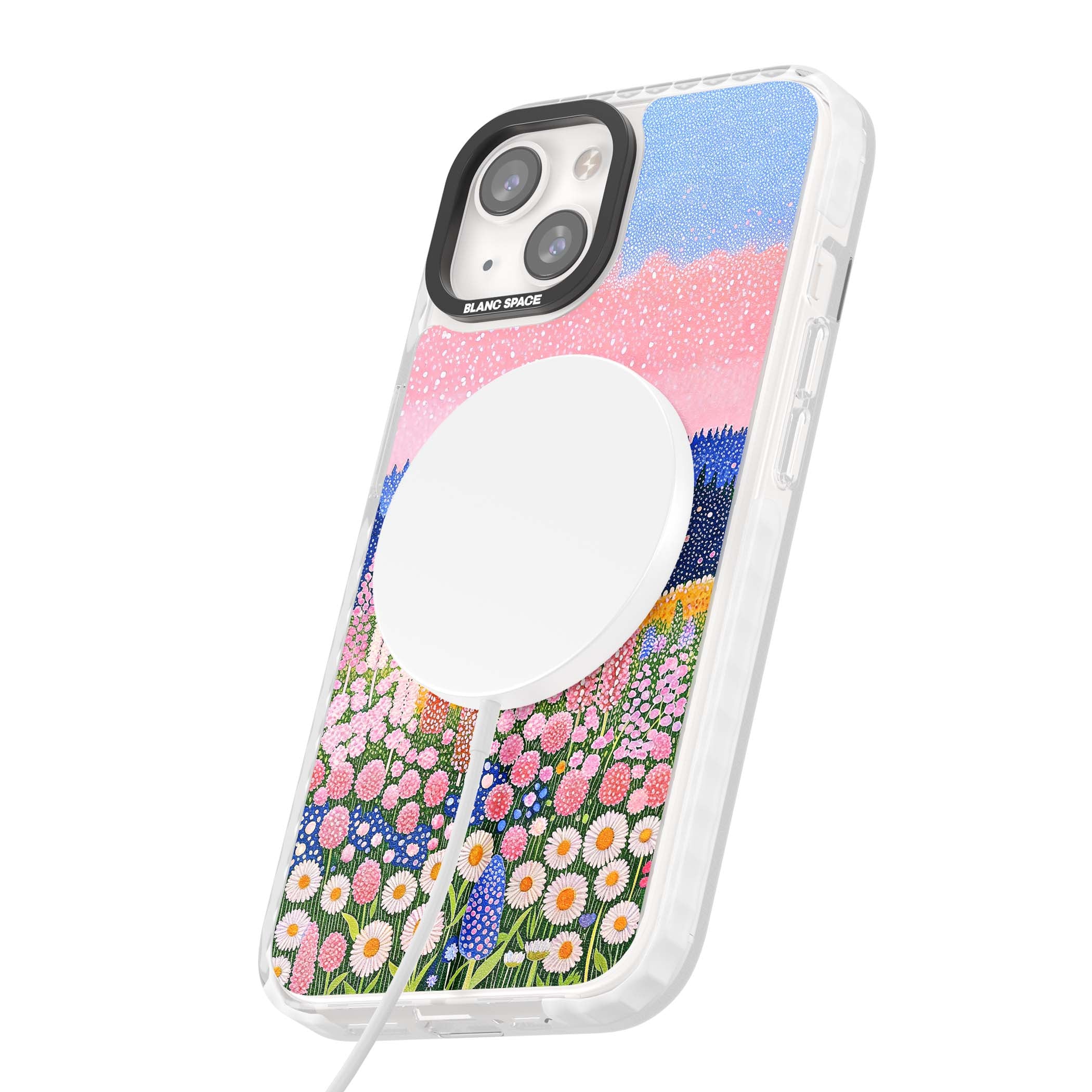 Valley Horizon cottagecore iPhone case | Impact Magsafe case for iPhone 13, iPhone 14, iPhone 15