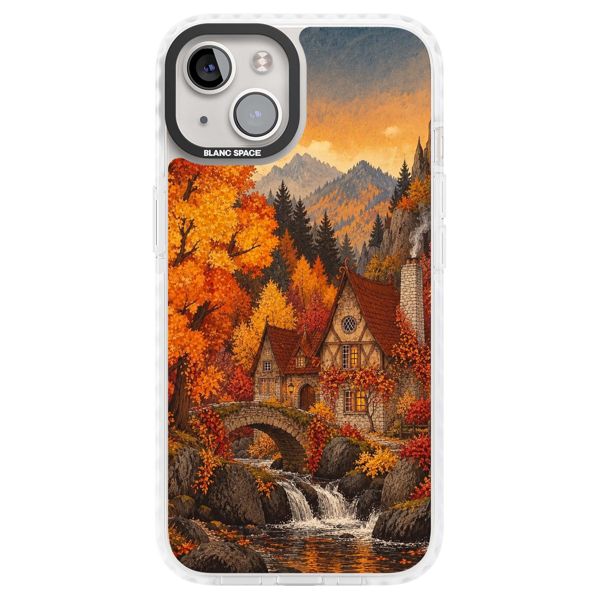 Auburn Cottage iPhone case | Clear Impact case for iPhone 13, iPhone 14, iPhone 15