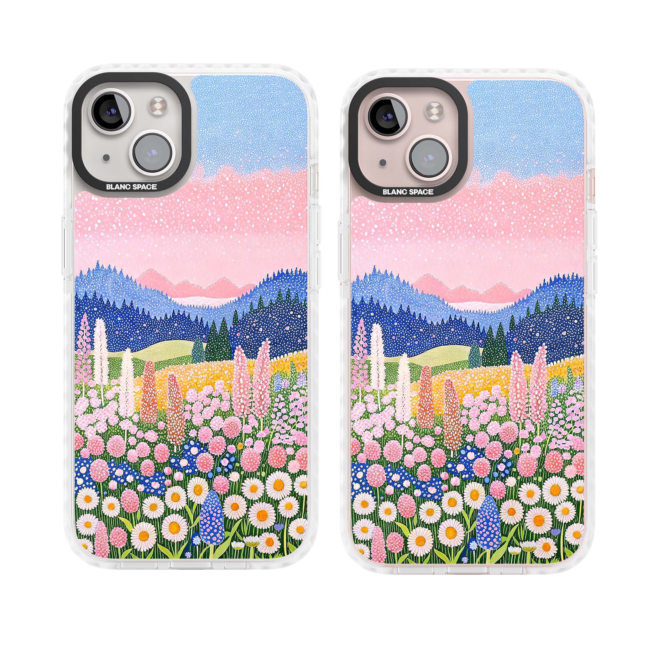 Valley Horizon cottagecore iPhone case | Clear Impact case for iPhone 13, iPhone 14, iPhone 15
