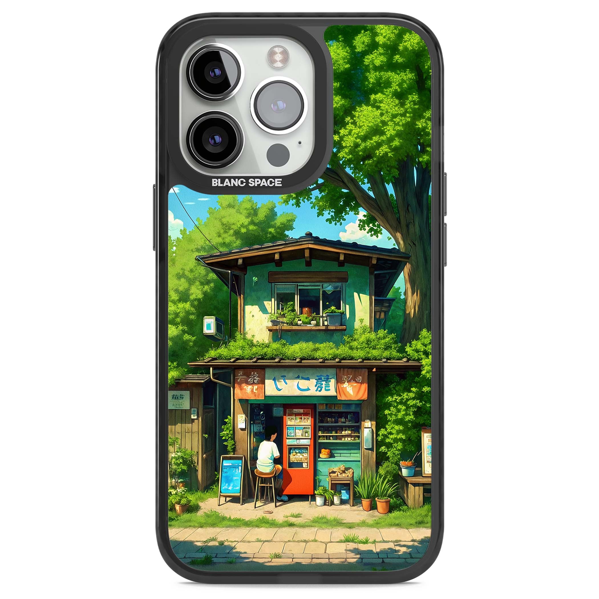 Countryside Kiosk for her iPhone case | Black Impact case for iPhone 13 Pro, iPhone 14 Pro, iPhone 15 Pro