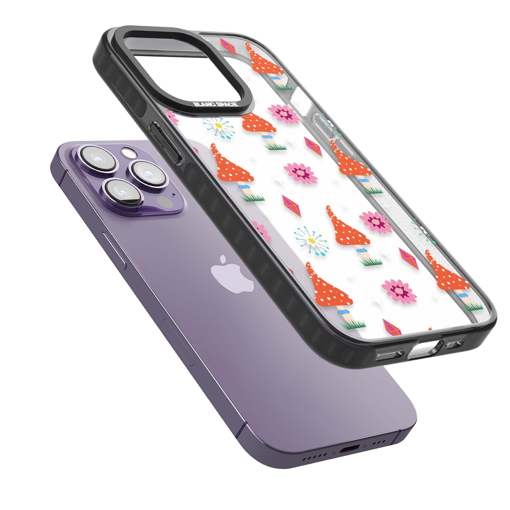 Elevate Your Phone'S Style With This Boho Celestial Sun & Eye Phone Case, Featuring A Mystical Blend Of Suns, All-Seeing Eyes, Butterflies, Stars, And