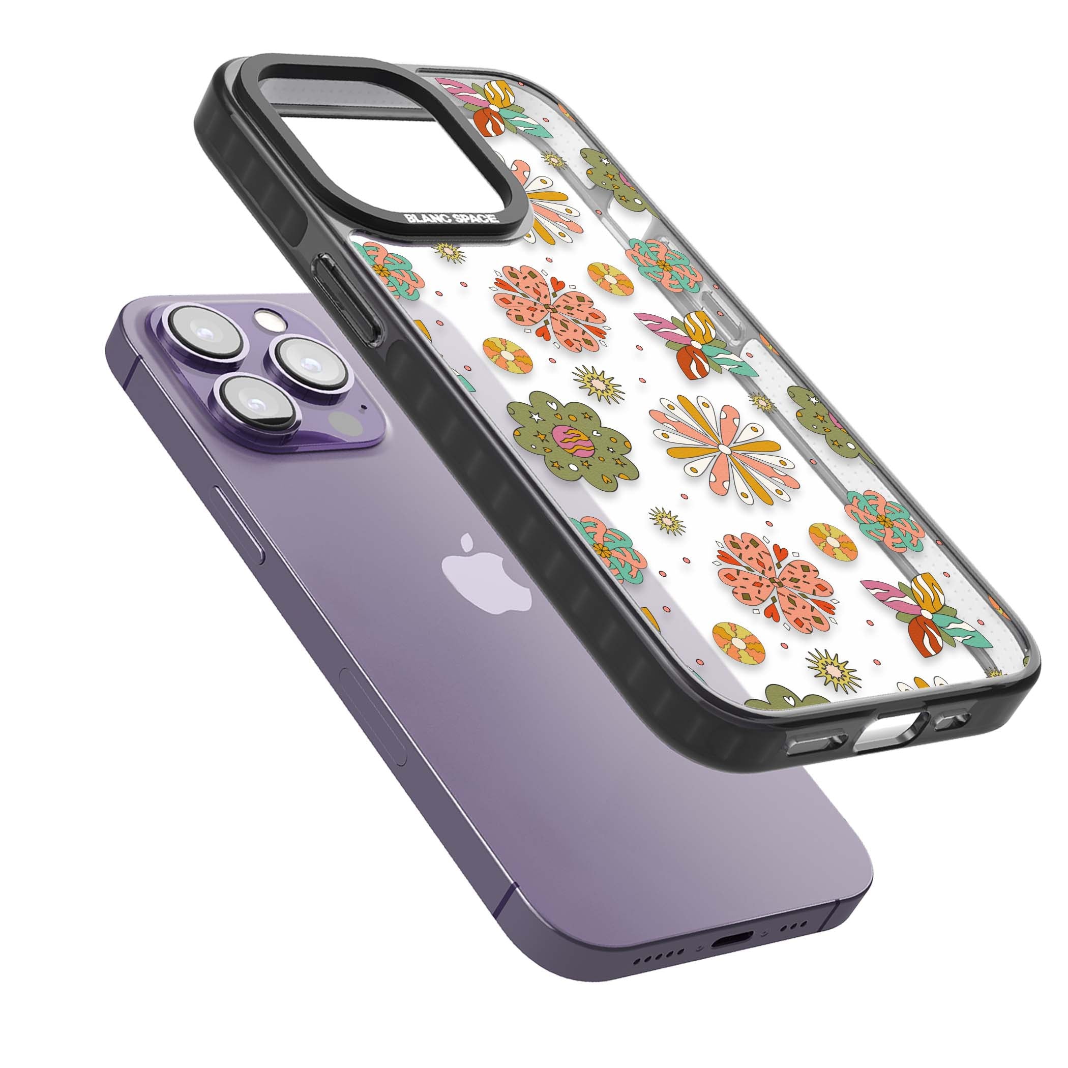 Elevate Your Phone'S Style With This Boho Celestial Sun & Eye Phone Case, Featuring A Mystical Blend Of Suns, All-Seeing Eyes, Butterflies, Stars, And