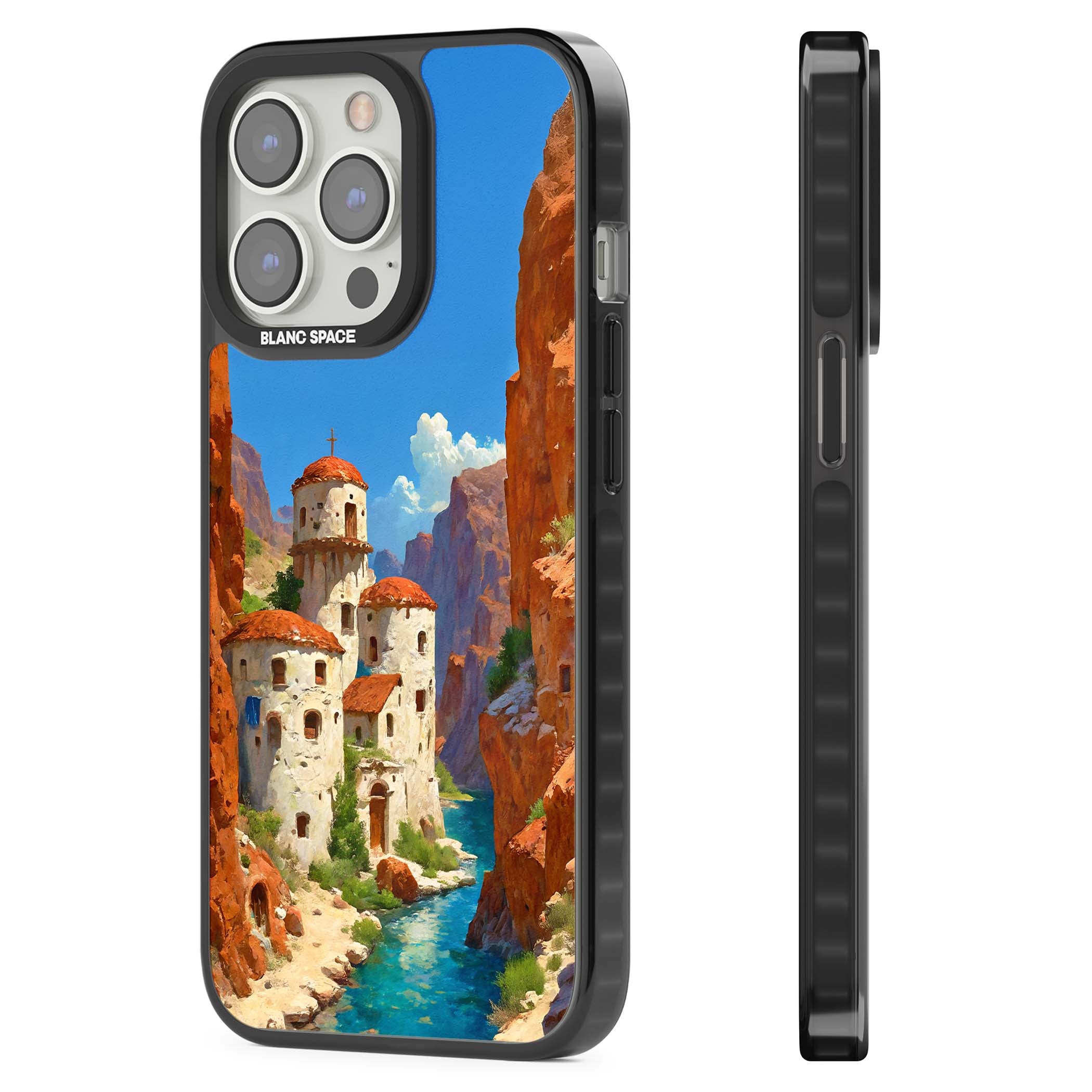 Canyon Haven for her iPhone case | Black Impact Magsafe case for iPhone 13 Pro, iPhone 14 Pro, iPhone 15 Pro