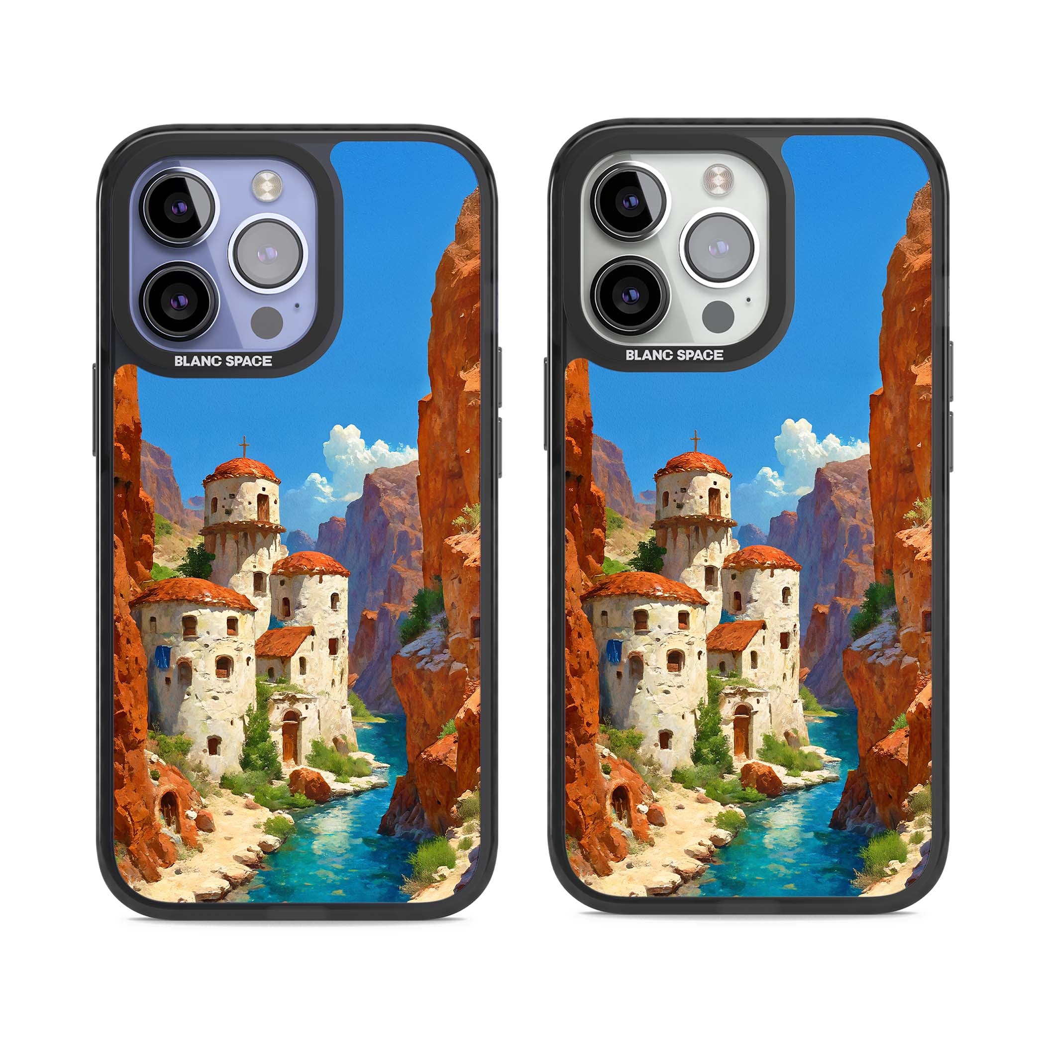 Canyon Haven for her iPhone case | Black Impact case for iPhone 13 Pro, iPhone 14 Pro, iPhone 15 Pro