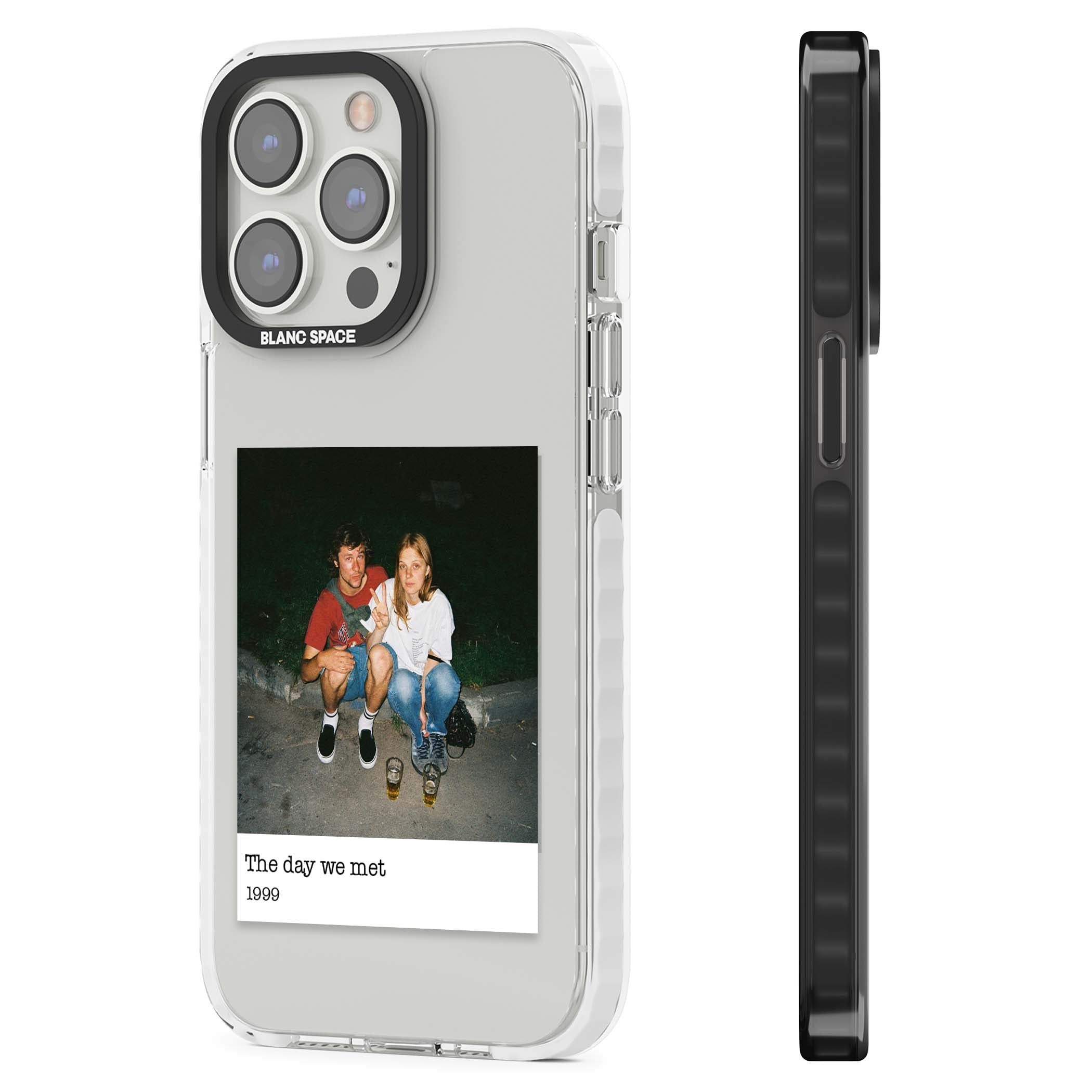 Photo Memory minimal iPhone case | Clear Impact case for iPhone 13 Pro, iPhone 14 Pro, iPhone 15 Pro