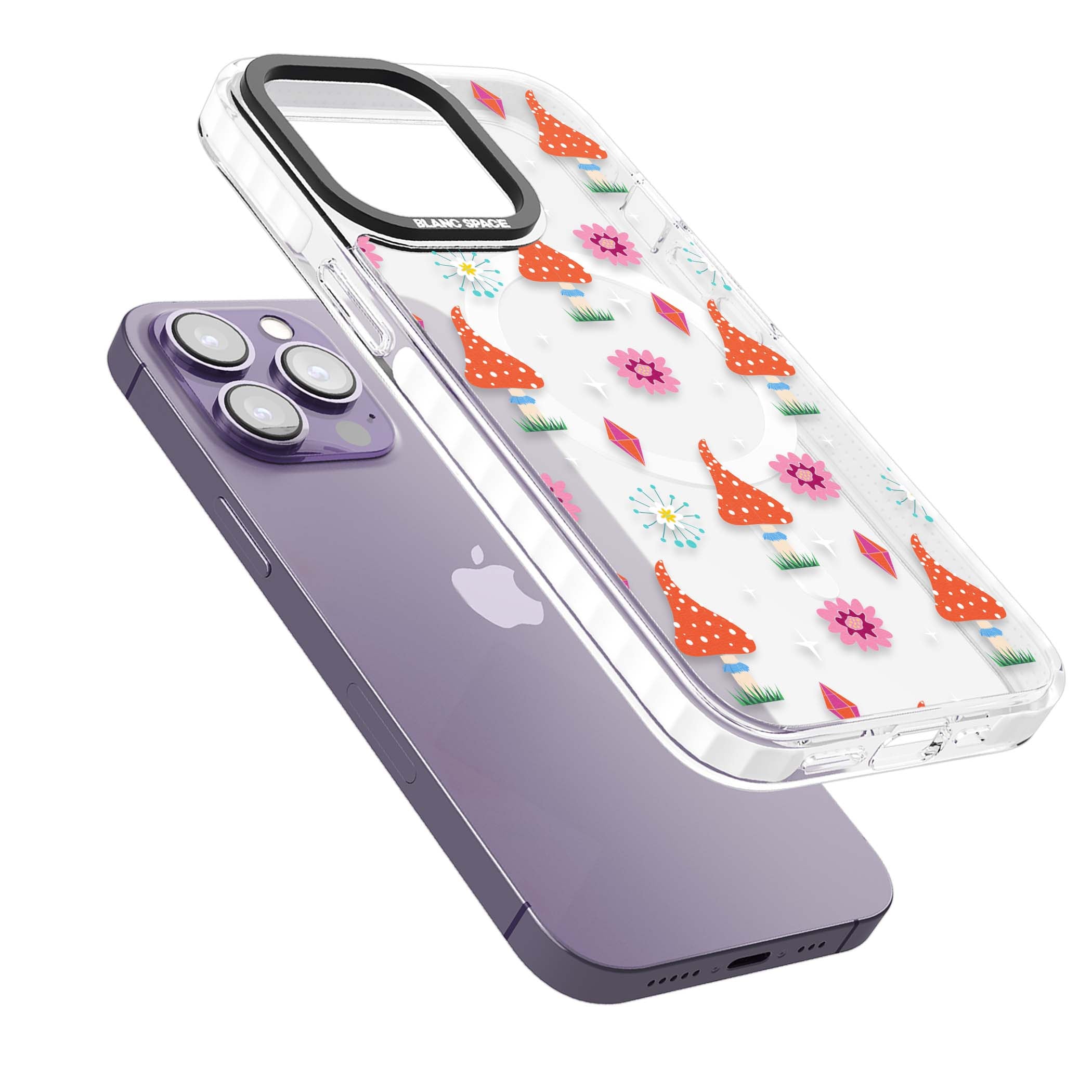 Elevate Your Phone'S Style With This Boho Celestial Sun & Eye Phone Case, Featuring A Mystical Blend Of Suns, All-Seeing Eyes, Butterflies, Stars, And