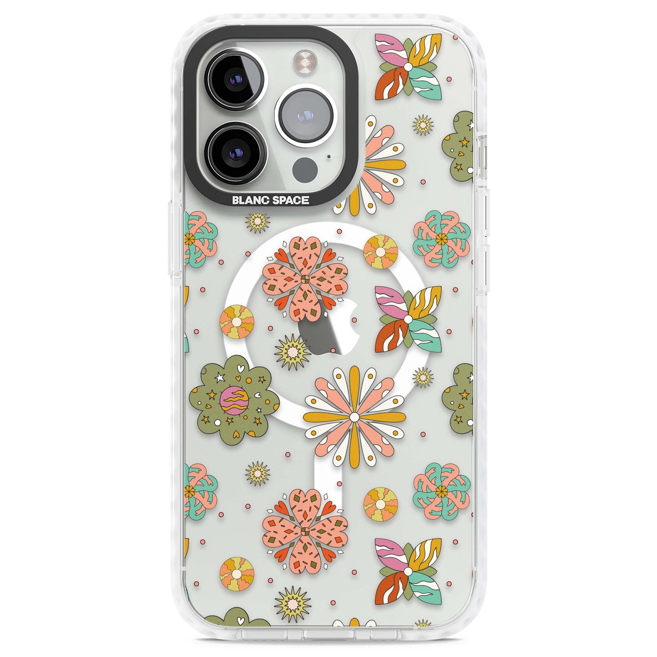 Elevate Your Phone'S Style With This Boho Celestial Sun & Eye Phone Case, Featuring A Mystical Blend Of Suns, All-Seeing Eyes, Butterflies, Stars, And