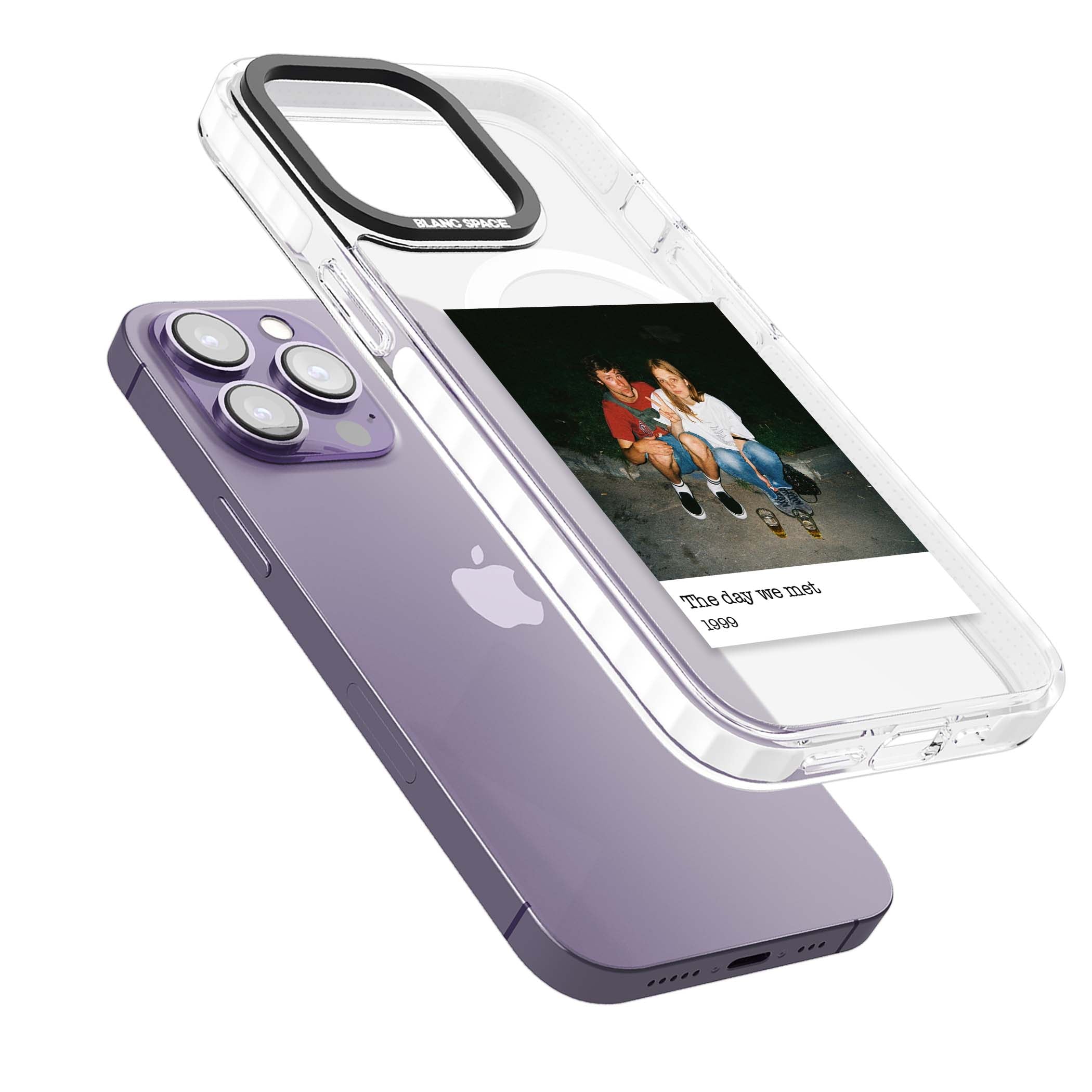 Photo Memory minimal iPhone case | Impact Magsafe case for iPhone 13 Pro, iPhone 14 Pro, iPhone 15 Pro