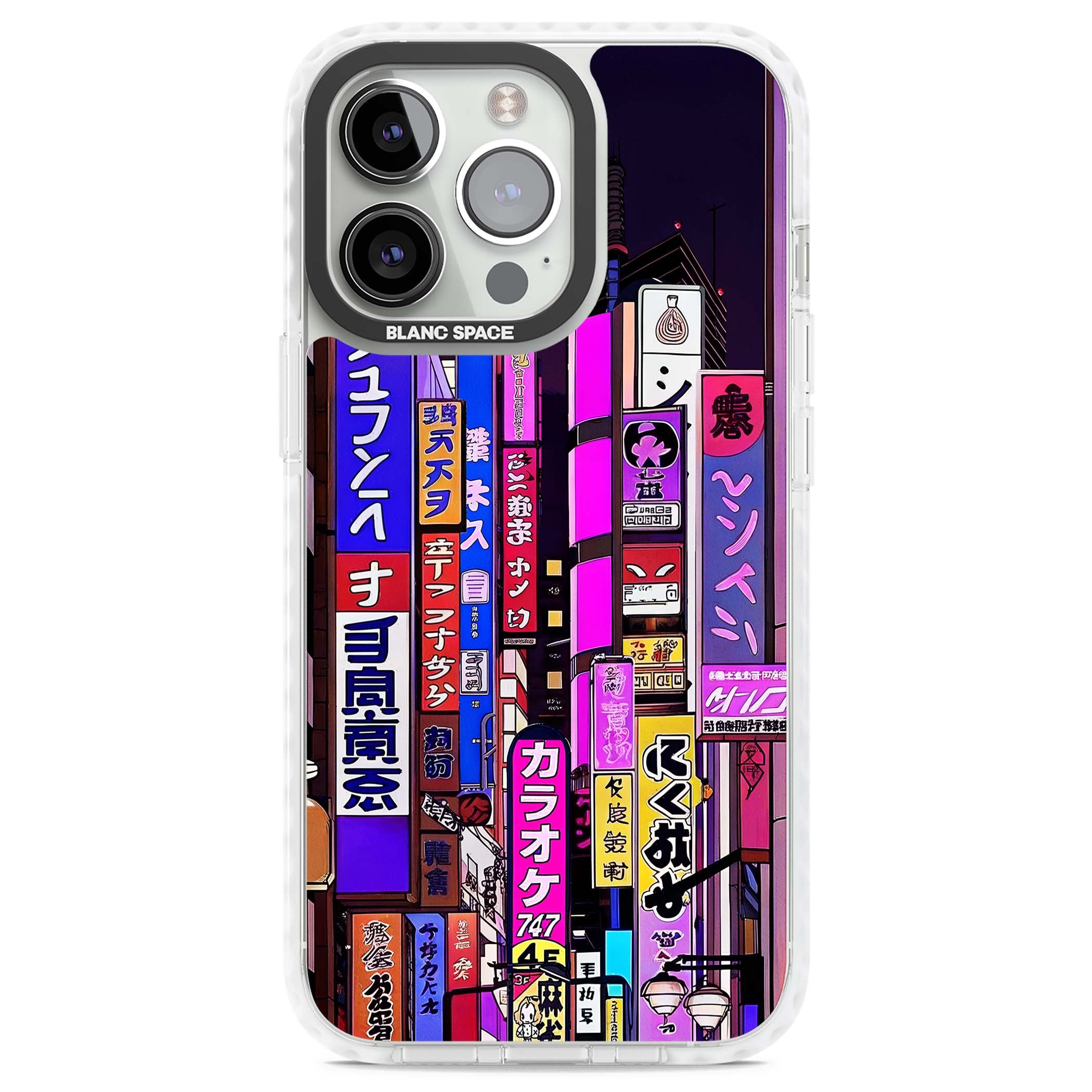 NEON NIGHT anime iPhone case | Impact Magsafe case for iPhone 13 Pro, iPhone 14 Pro, iPhone 15 Pro