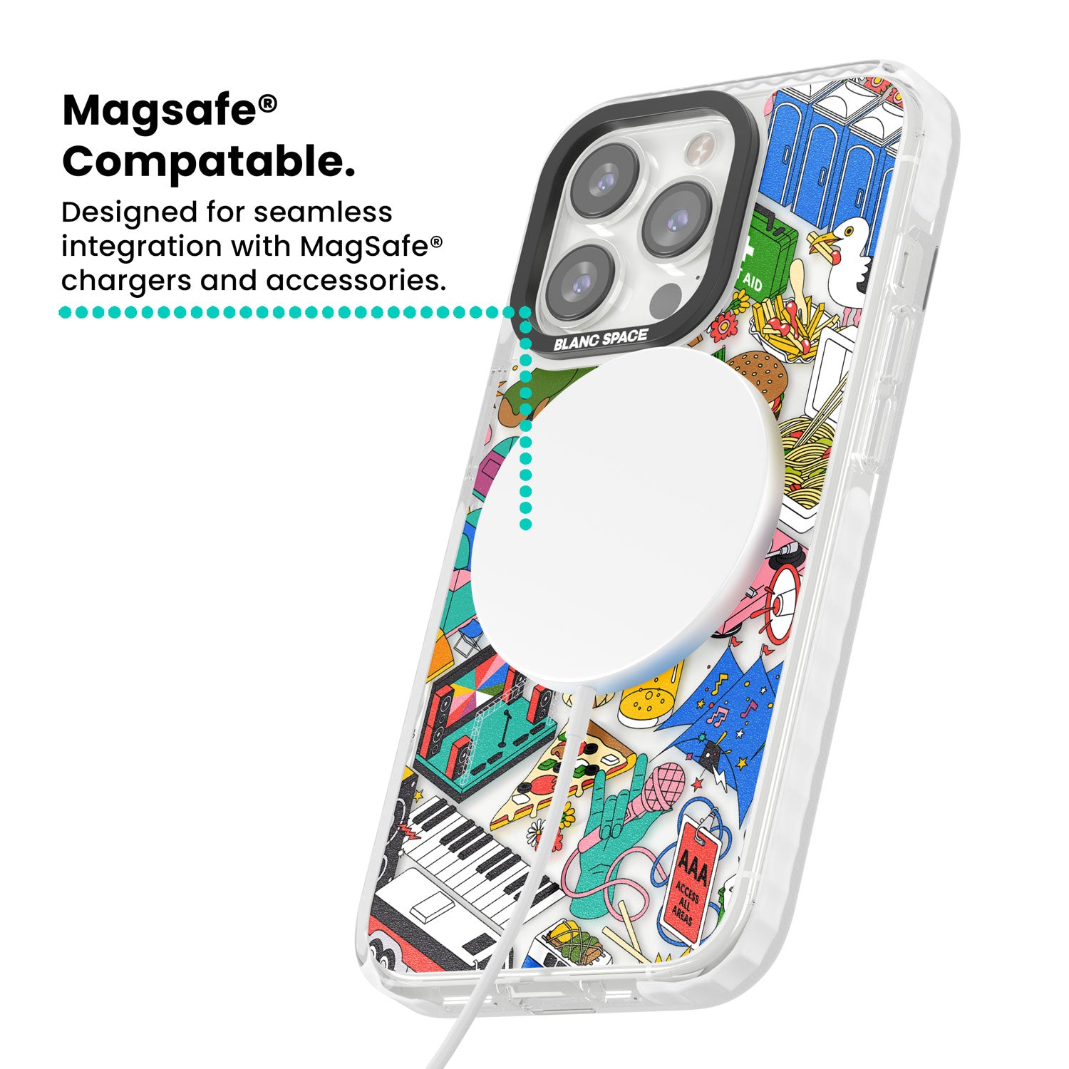 Magsafe Impact Phone Case for iPhone 13 Pro, iPhone 14 Pro, iPhone 15 Pro