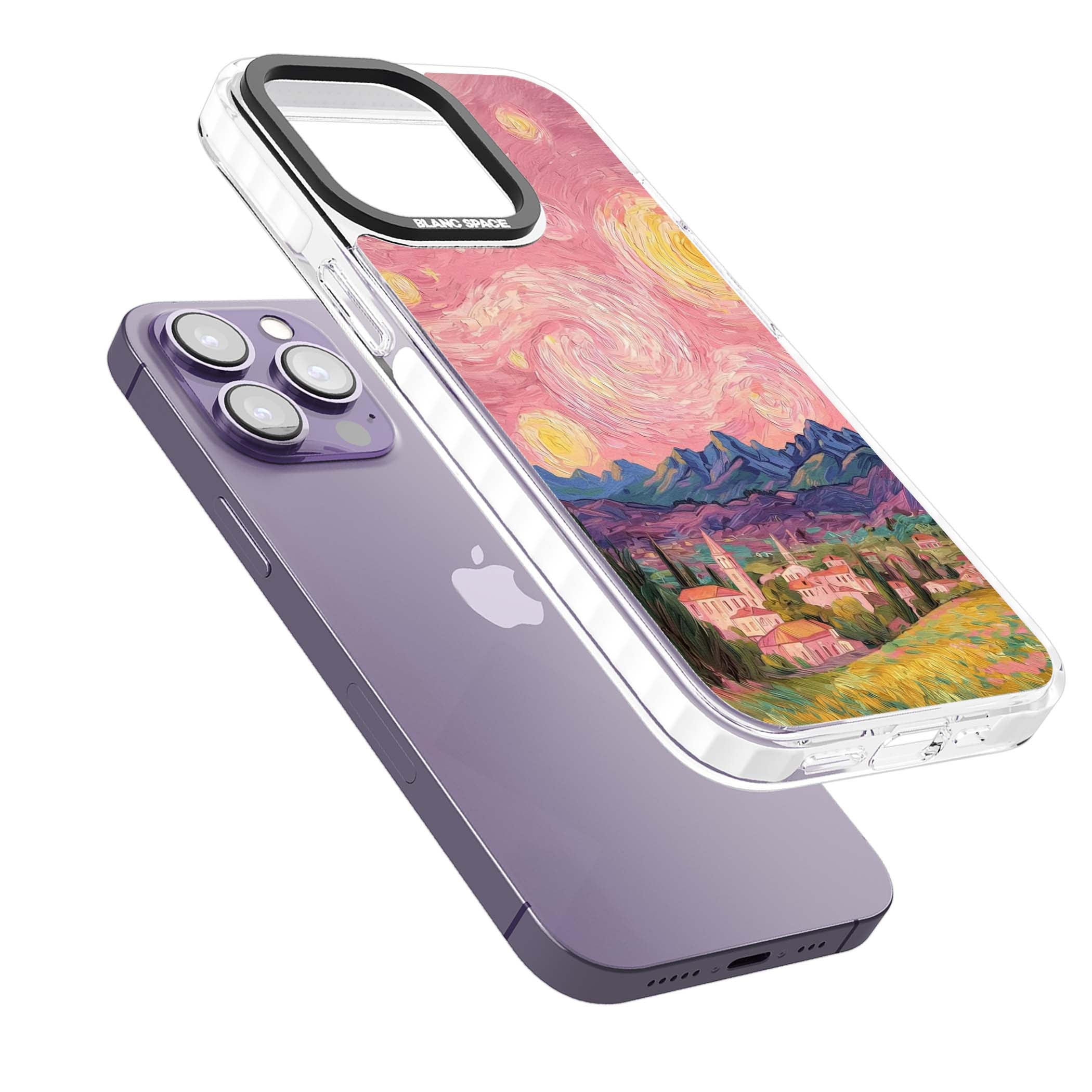 The Starry Sunset for her iPhone case | Clear Impact case for iPhone 13 Pro, iPhone 14 Pro, iPhone 15 Pro