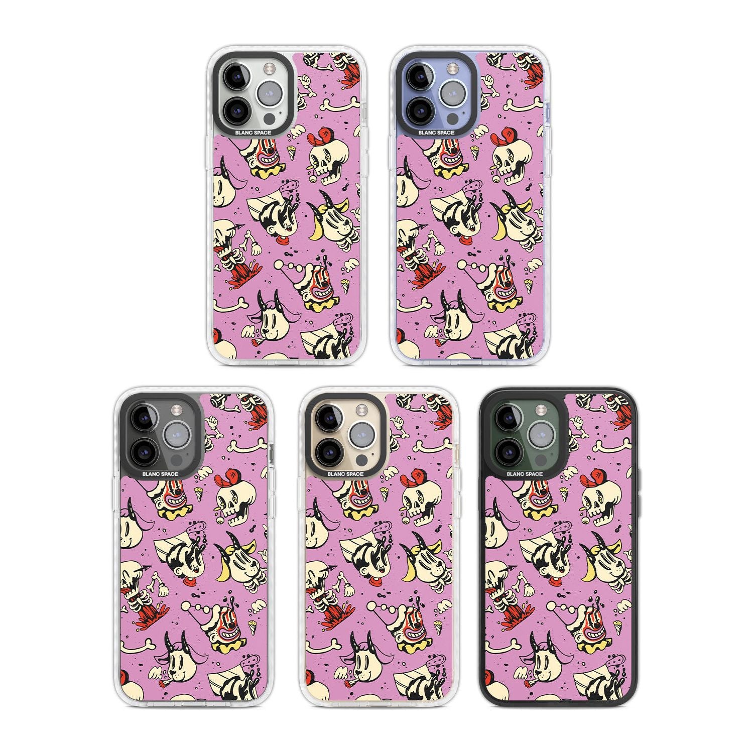Halloween Mix PatternPhone Case for iPhone 14 Pro Max