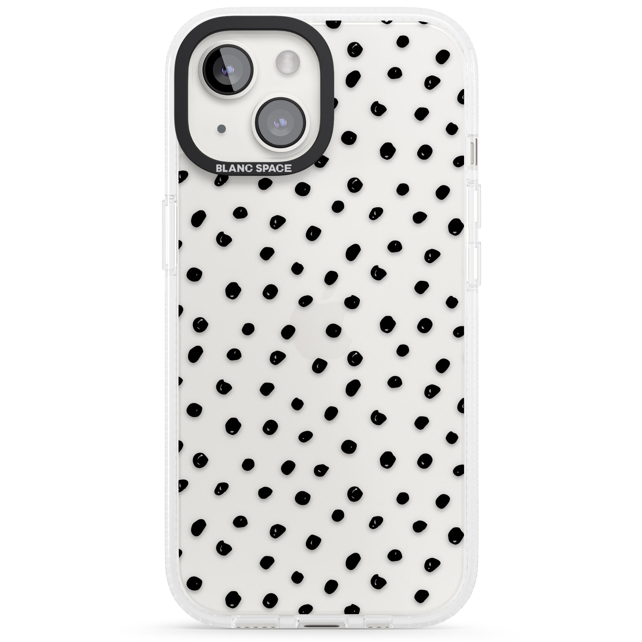 Messy Black Dot Pattern