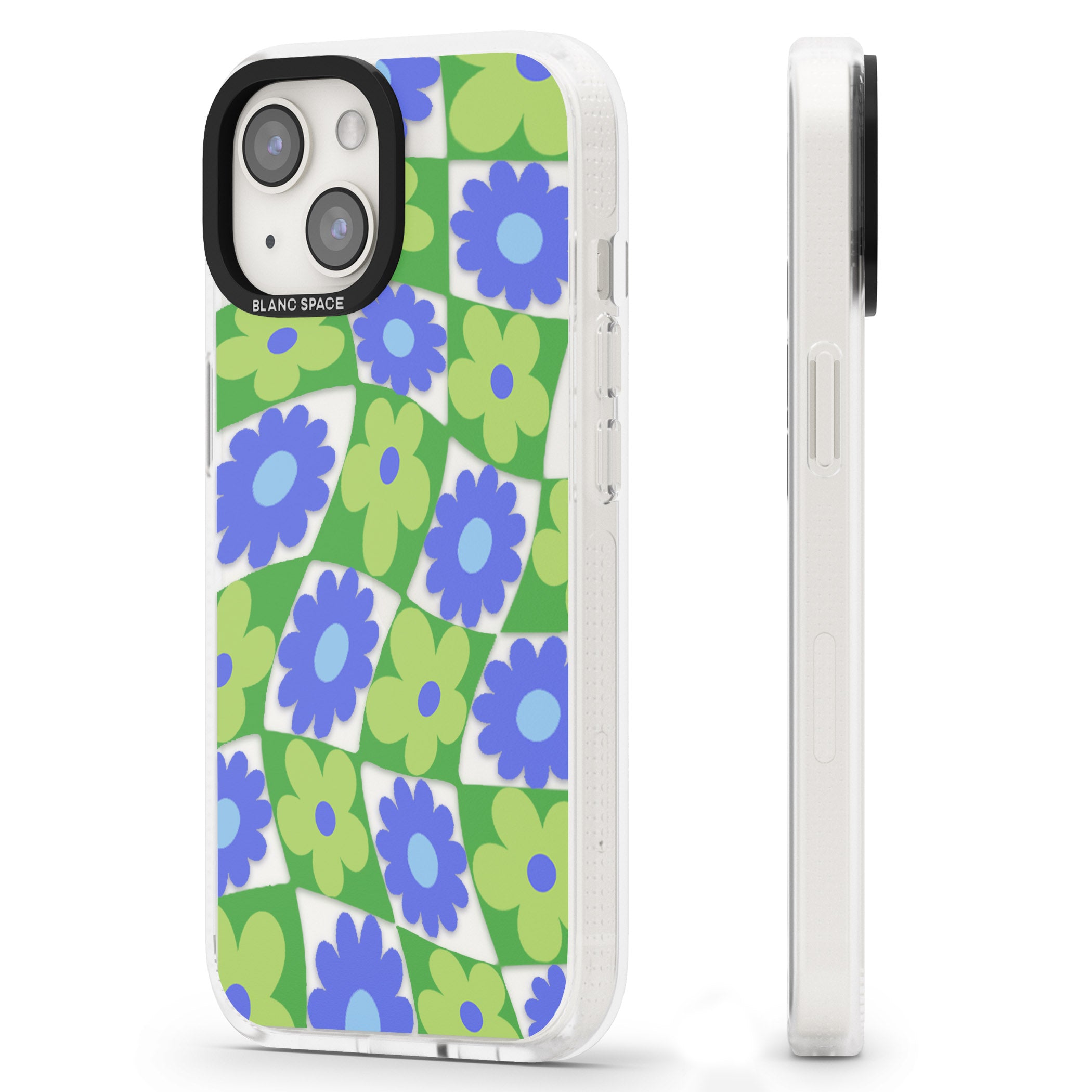 Garden Party iPhone 15 / 14 / 13 Clear Case Impact Air - Blanc Space