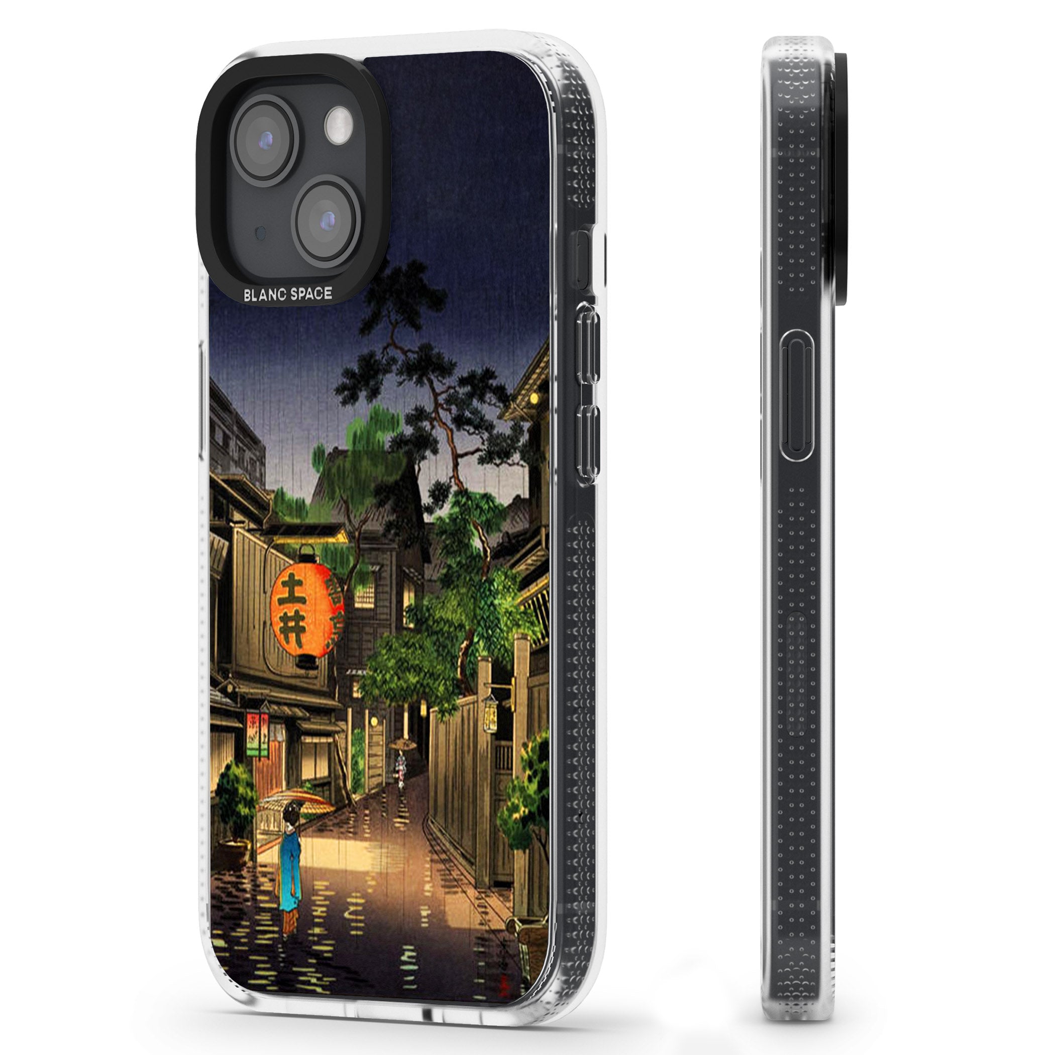 Evening in Ushigome iPhone 15 / 14 / 13 Clear Case Impact Air - Blanc Space