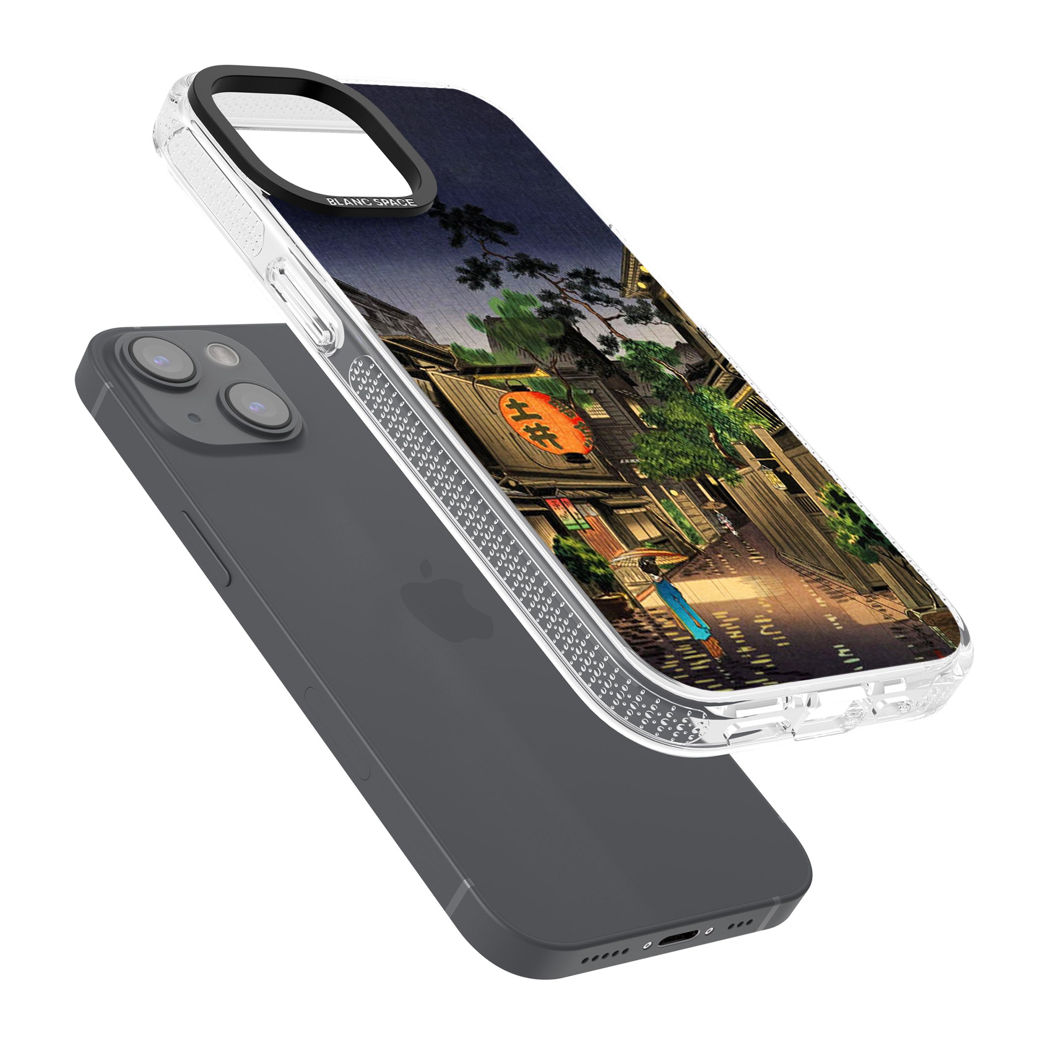 Evening in Ushigome iPhone 15 / 14 / 13 Clear Case Impact Air - Blanc Space