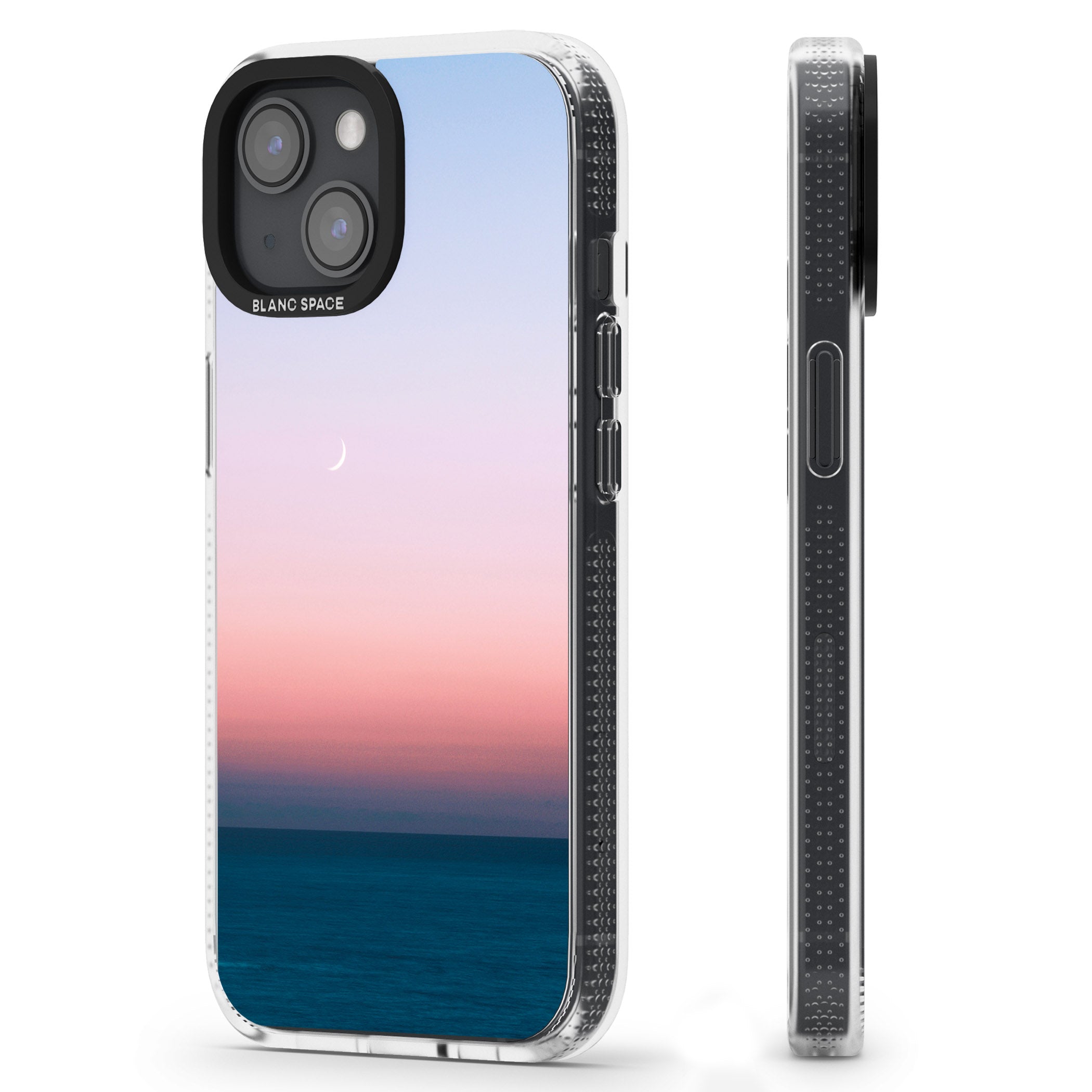 Sunset at Sea Photograph iPhone 15 / 14 / 13 Clear Case Impact Air - Blanc Space