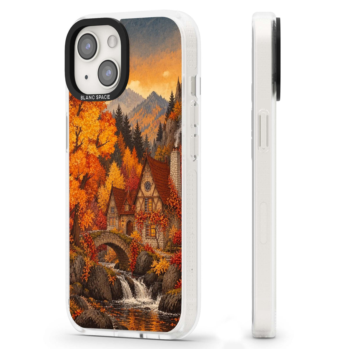Auburn Cottage iPhone case | Clear Case Impact Air case for iPhone 15, iPhone 15 Plus