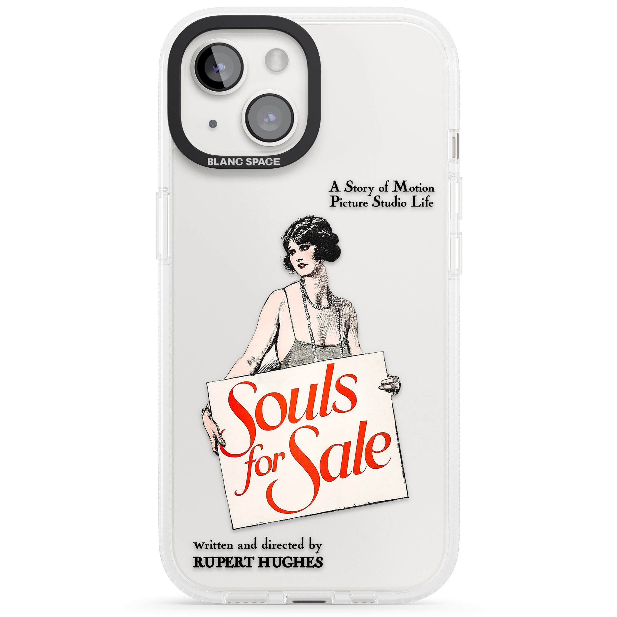 Souls for Sale Poster iPhone 15 / 14 / 13 Clear Case Impact Air - Blanc Space