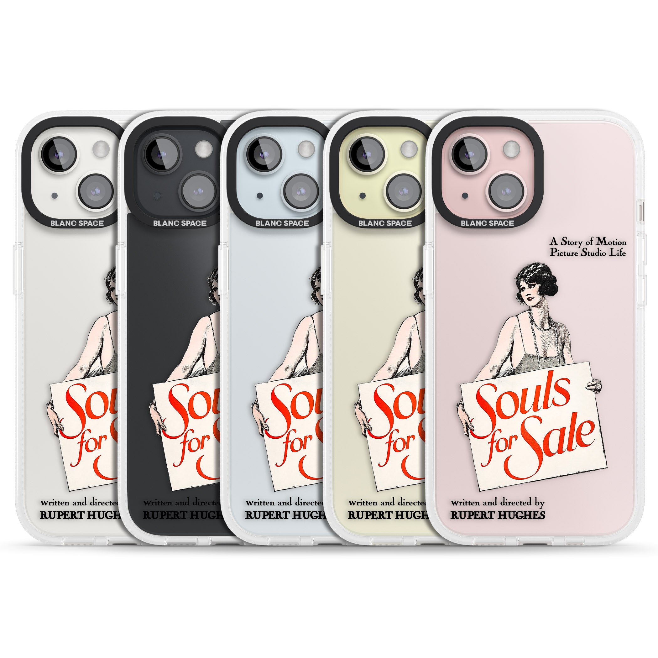 Souls for Sale Poster iPhone 15 / 14 / 13 Clear Case Impact Air - Blanc Space