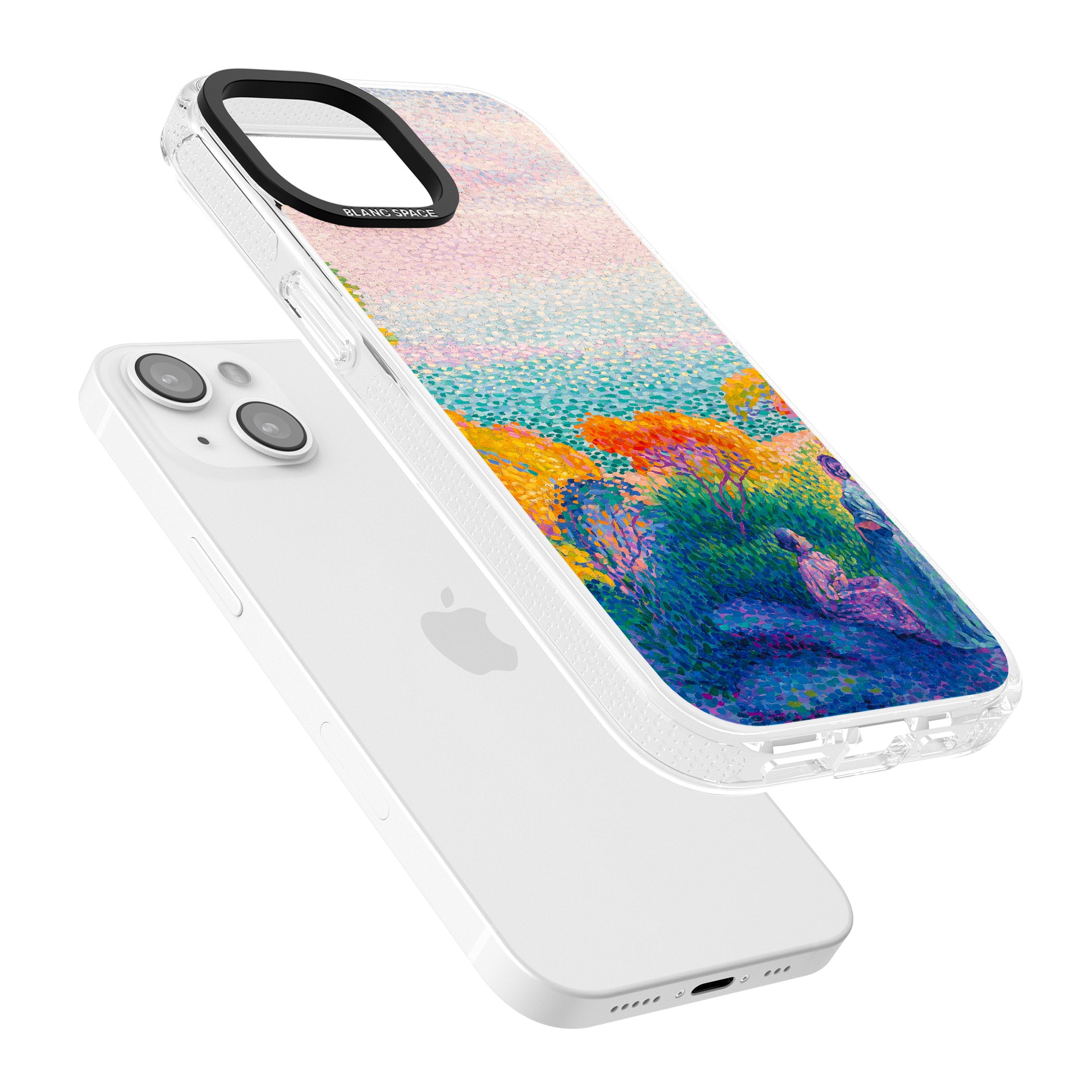 Meadow Lake iPhone 15 / 14 / 13 Clear Case Impact Air - Blanc Space