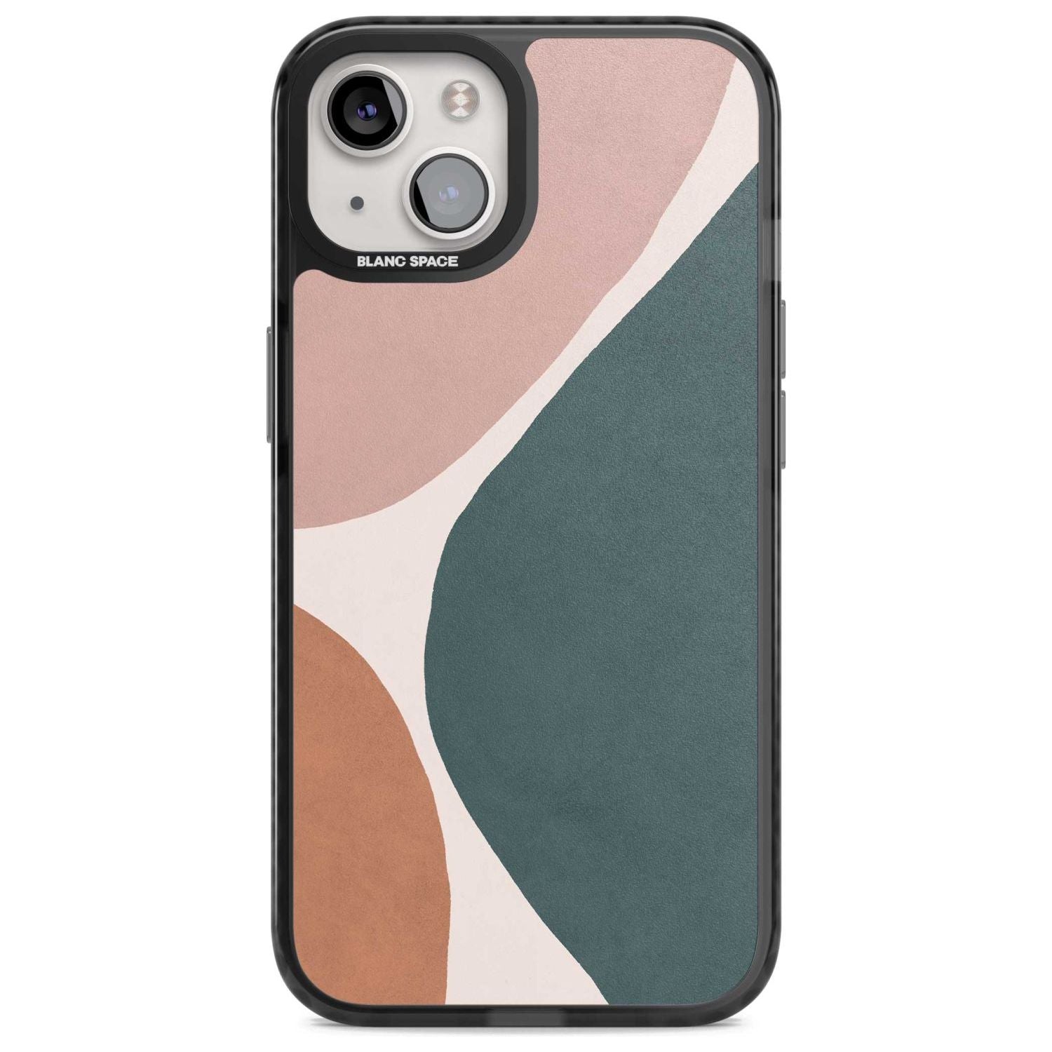 Lush Abstract Watercolour Design #8 Phone Case iPhone 15 / Magsafe Black Impact Case,iPhone 15 Plus / Magsafe Black Impact Case,iPhone 13 / Magsafe Black Impact Case,iPhone 14 / Magsafe Black Impact Case,iPhone 14 Plus / Magsafe Black Impact Case Blanc Space
