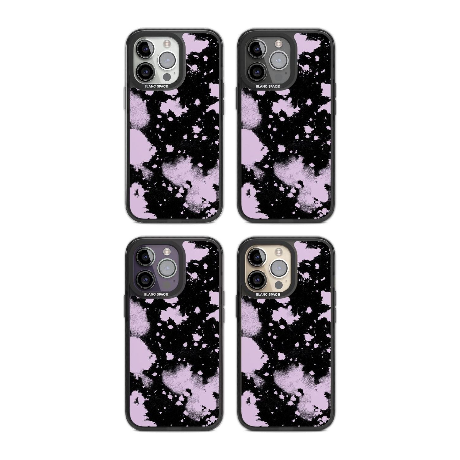 Pink & Black Acid Wash Tie Dye