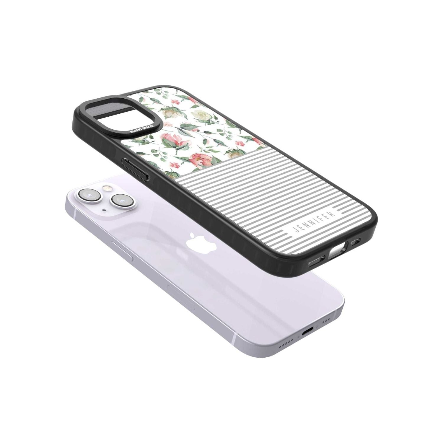 Personalised Light Floral Pattern & Stripes Custom Phone Case iPhone 15 Pro Max / Black Impact Case,iPhone 15 Plus / Black Impact Case,iPhone 15 Pro / Black Impact Case,iPhone 15 / Black Impact Case,iPhone 15 Pro Max / Impact Case,iPhone 15 Plus / Impact Case,iPhone 15 Pro / Impact Case,iPhone 15 / Impact Case,iPhone 15 Pro Max / Magsafe Black Impact Case,iPhone 15 Plus / Magsafe Black Impact Case,iPhone 15 Pro / Magsafe Black Impact Case,iPhone 15 / Magsafe Black Impact Case,iPhone 14 Pro Max / Black Impac